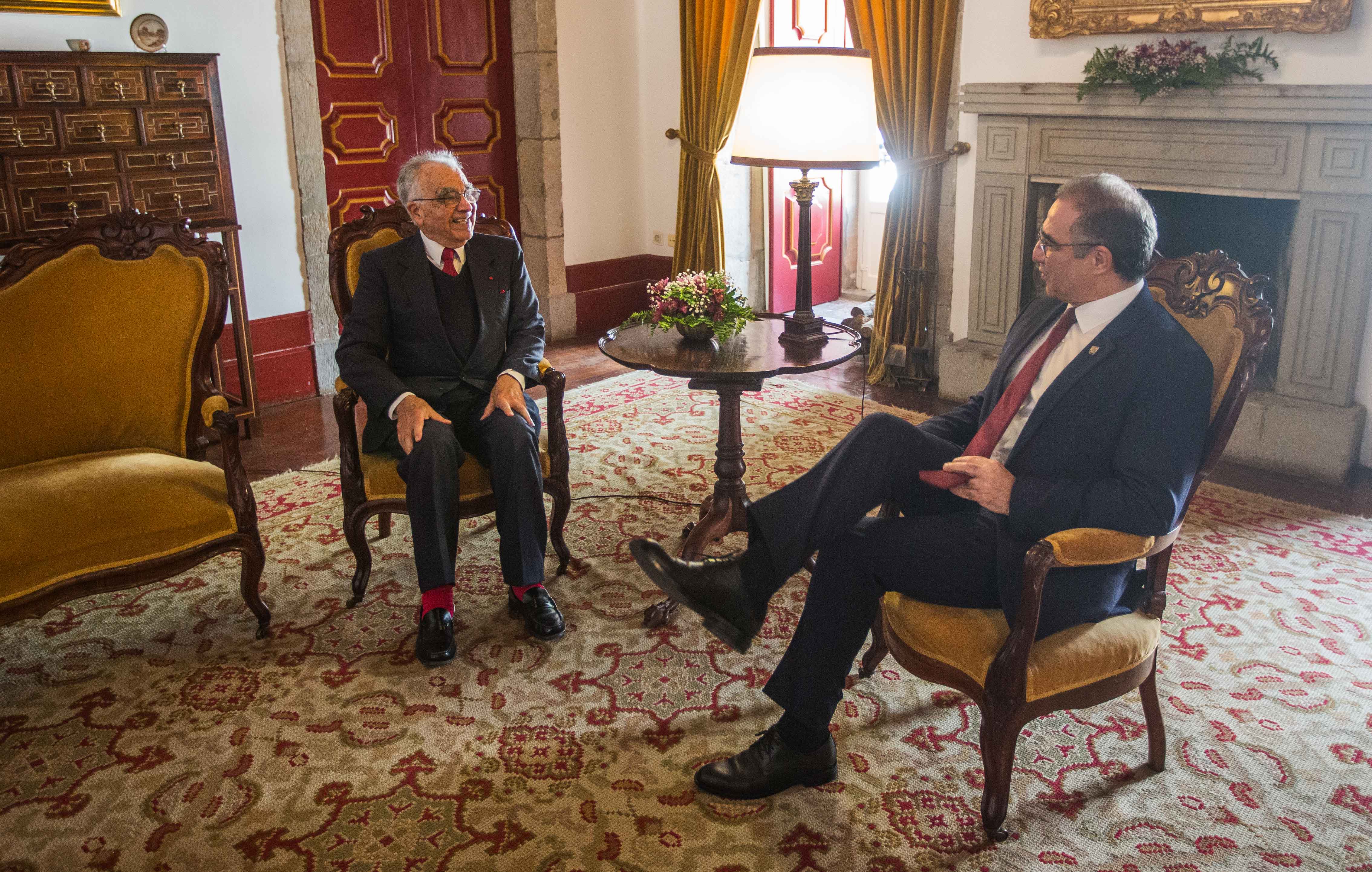 Audiência de cumprimentos de despedida ao Representante da República para a Região Autónoma dos Açores, Pedro Catarino