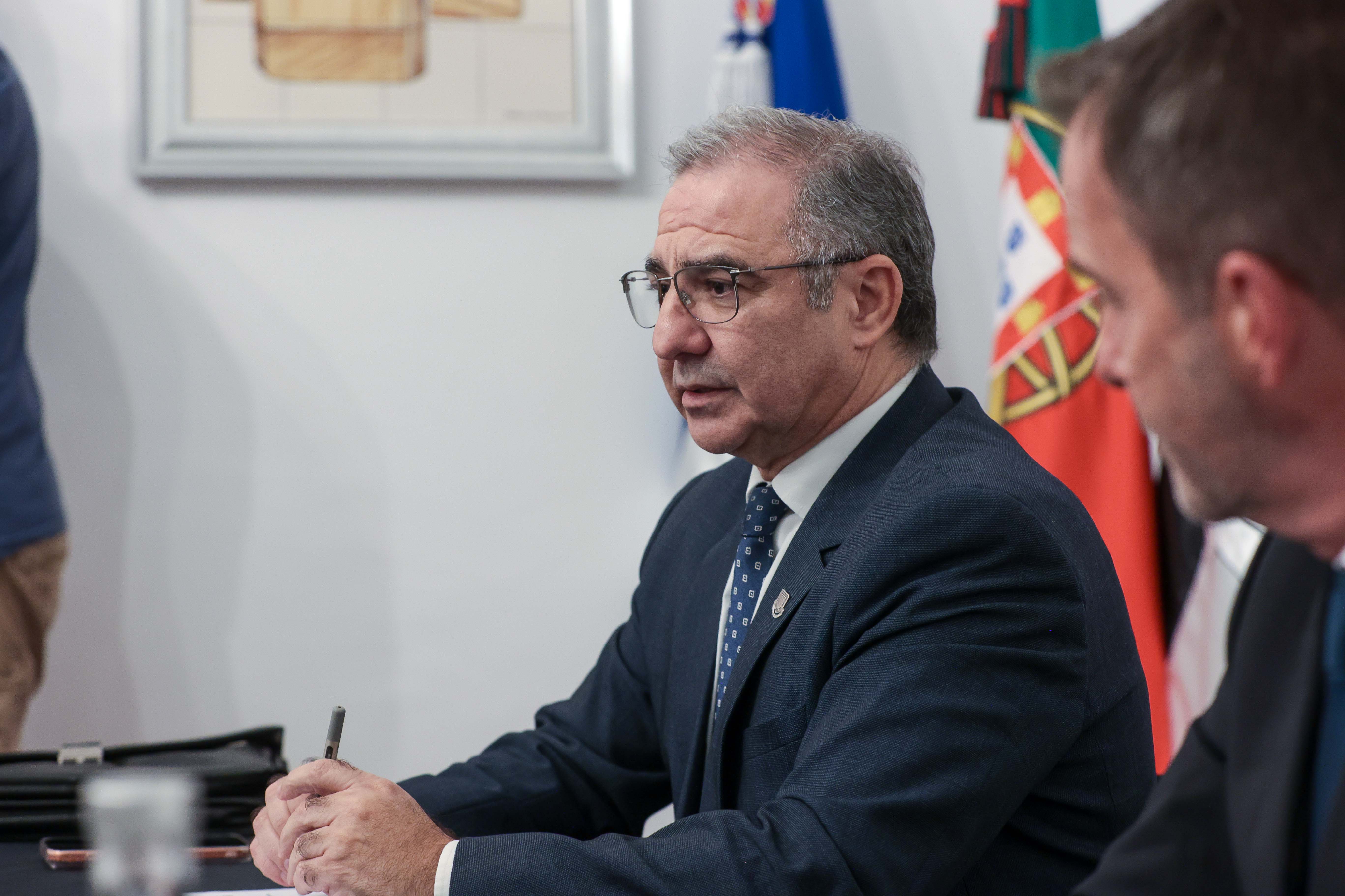 Visita estatutária anual do Governo dos Açores ao Corvo