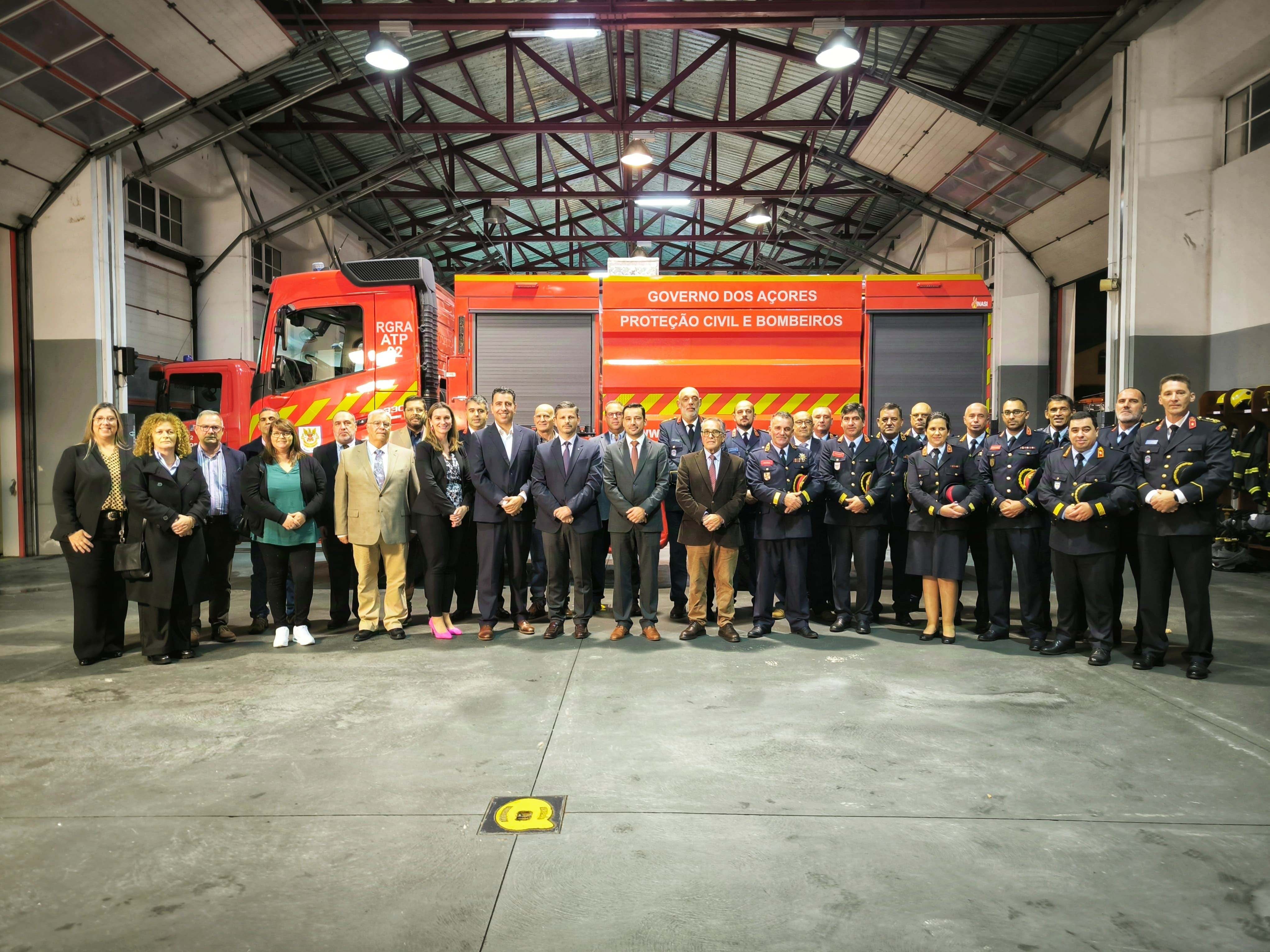 Alonso Miguel emphasises achievements and announces unprecedented investment in Civil Protection in 2025 at opening of Regional Council of Firefighters