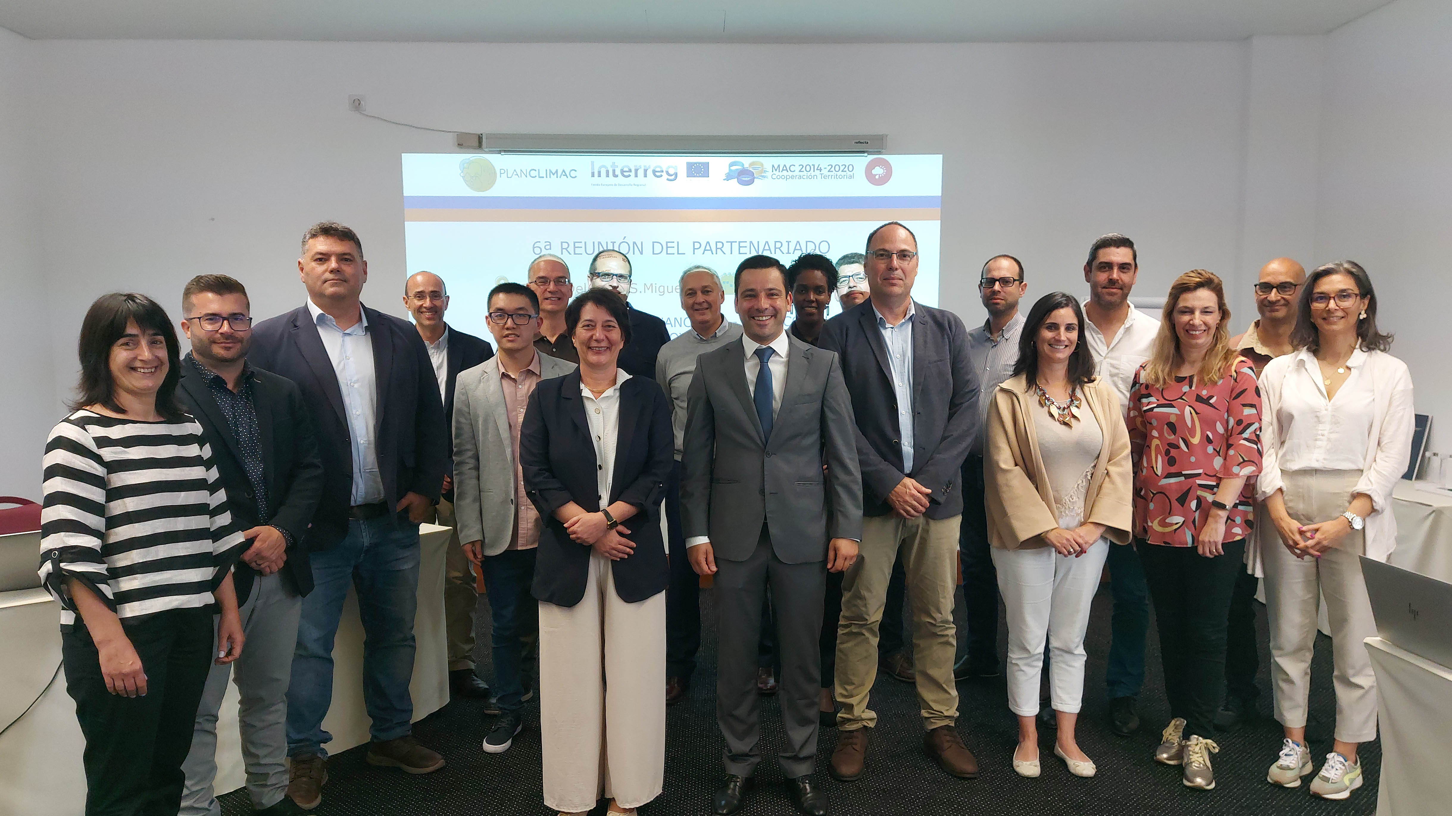 Secretaria Regional do Ambiente e Alterações Climáticas recebeu reunião dos parceiros do projeto PLANCLIMAC