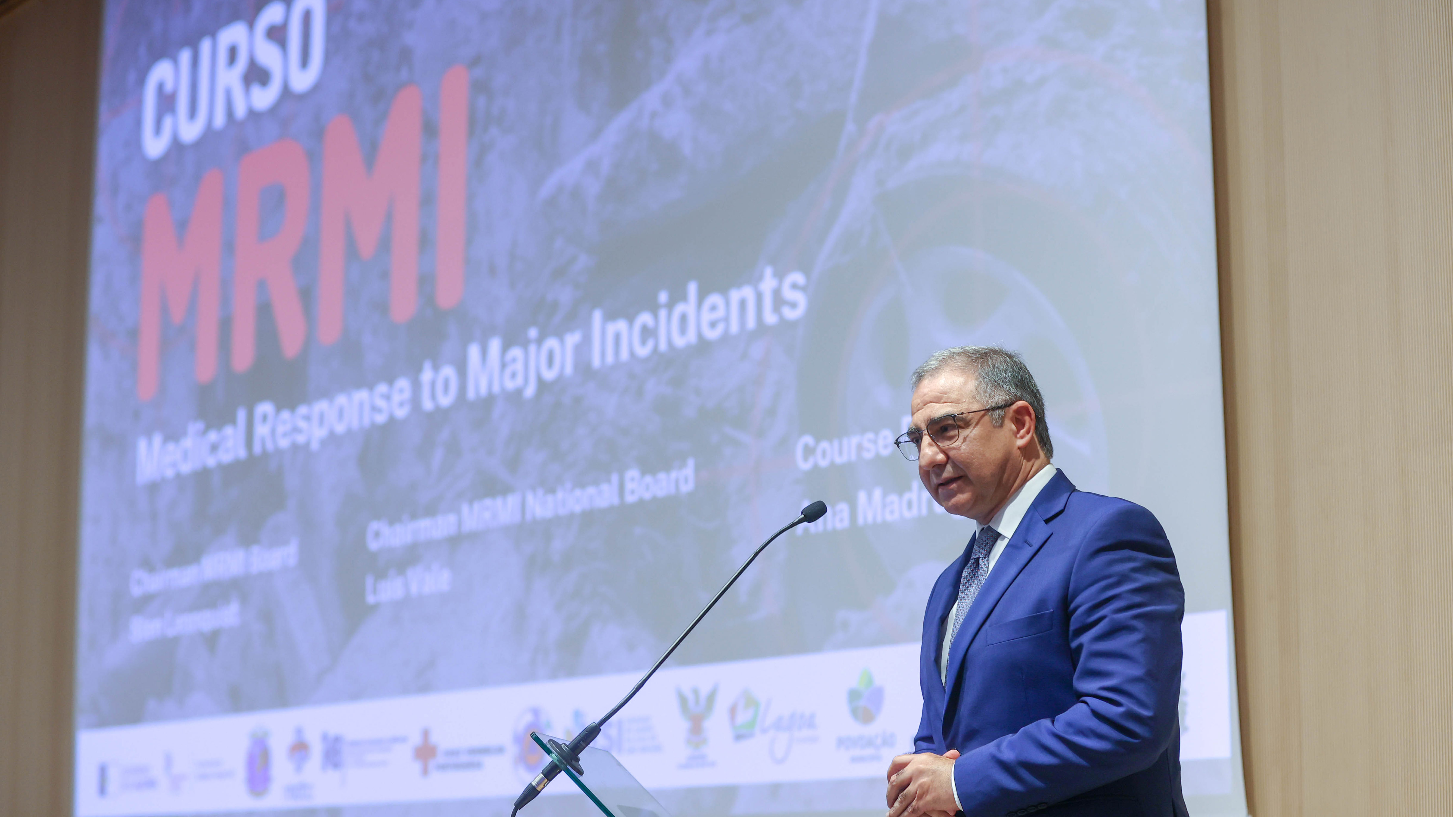 Abertura do curso Medical To Major Incidents (MRMI)