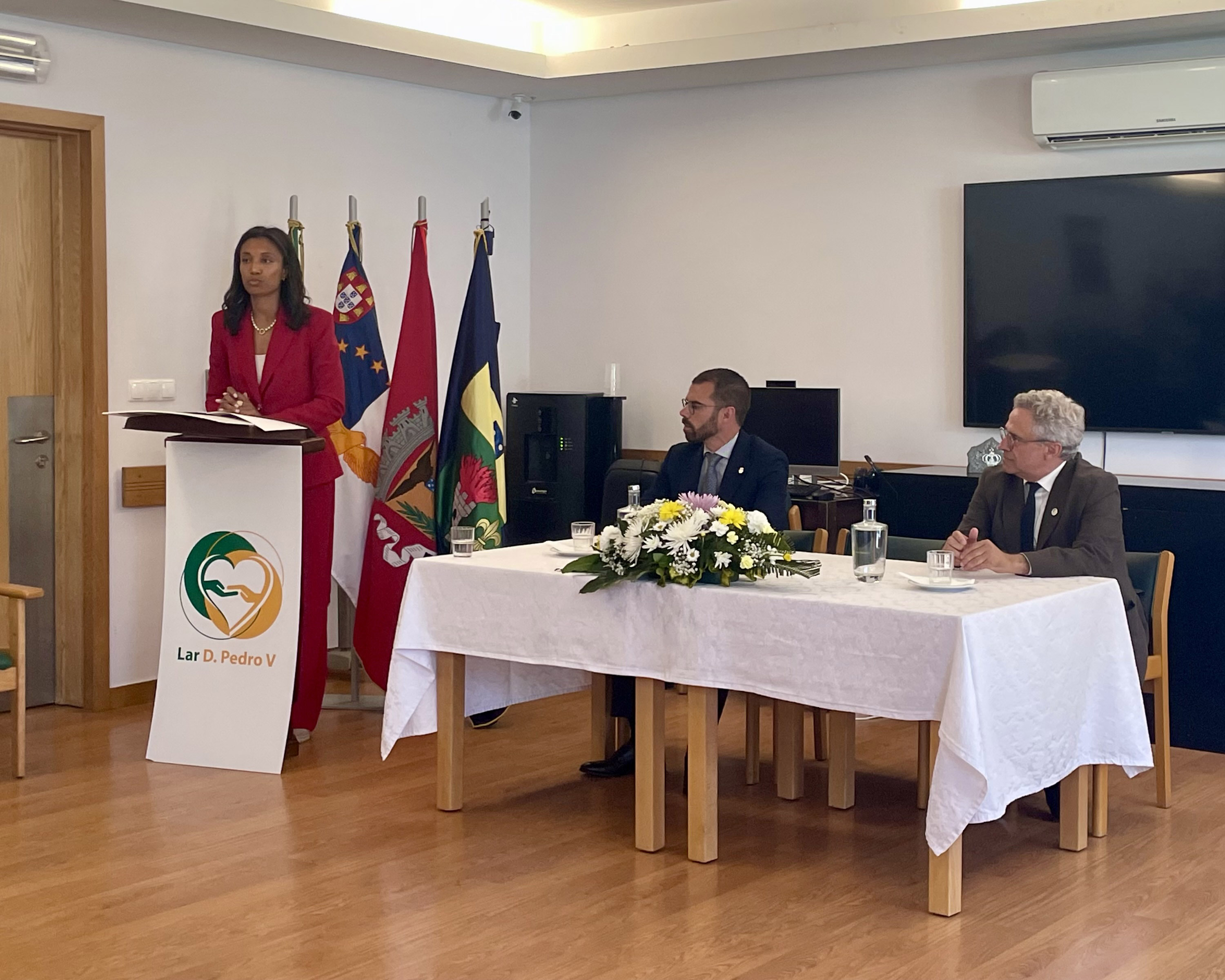 Lançamento da primeira pedra do projeto de ampliação da Unidade de Cuidados Continuados Integrados (UCCI) do Lar D. Pedro V