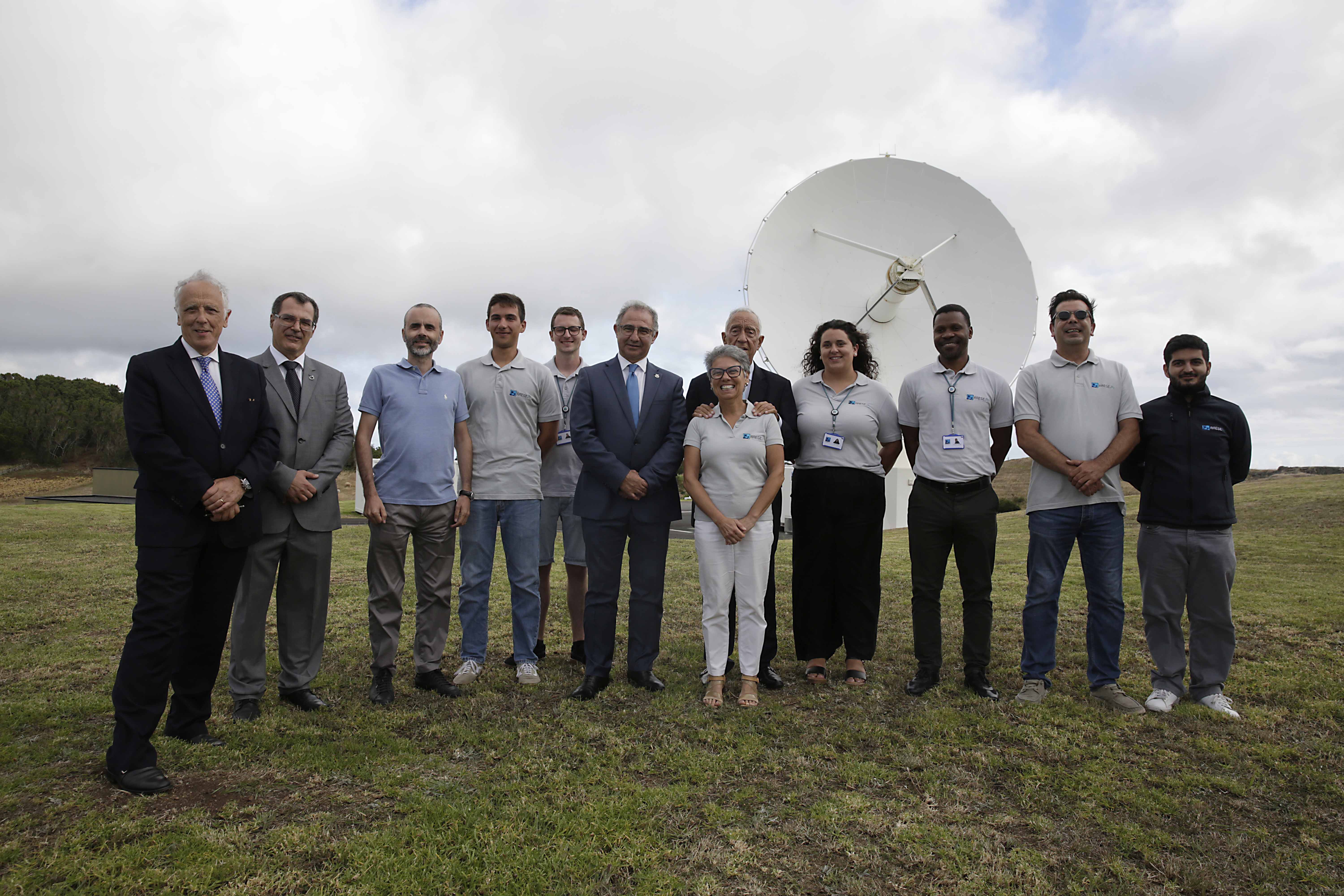 President of the Republic's visit to the Azores ended in Santa Maria with space sector as backdrop