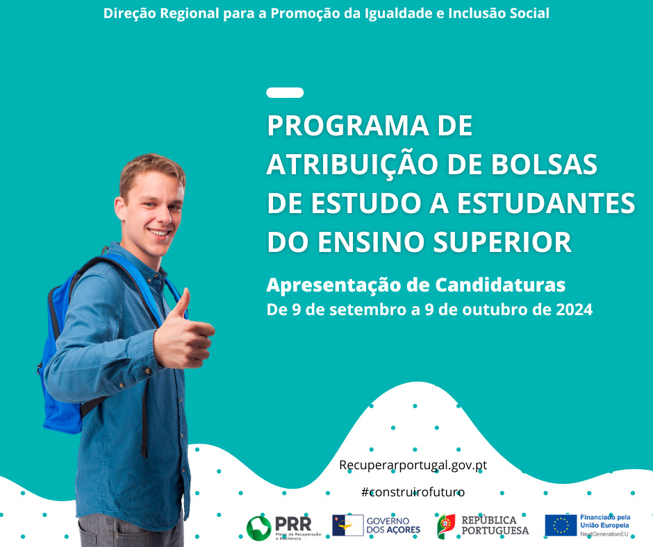 Candidaturas a bolsas de estudo para estudantes do Ensino Superior decorrem até 9 de outubro