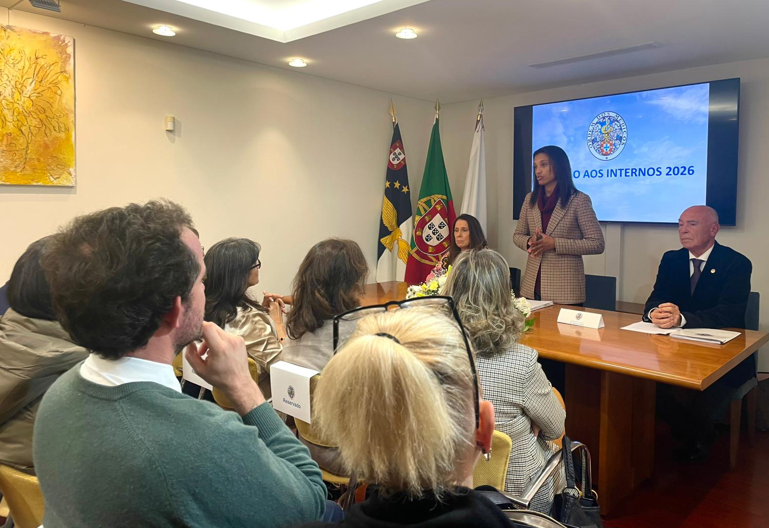 Receçnovos médicos Internos em cerimónia na Ordem dos Médicos