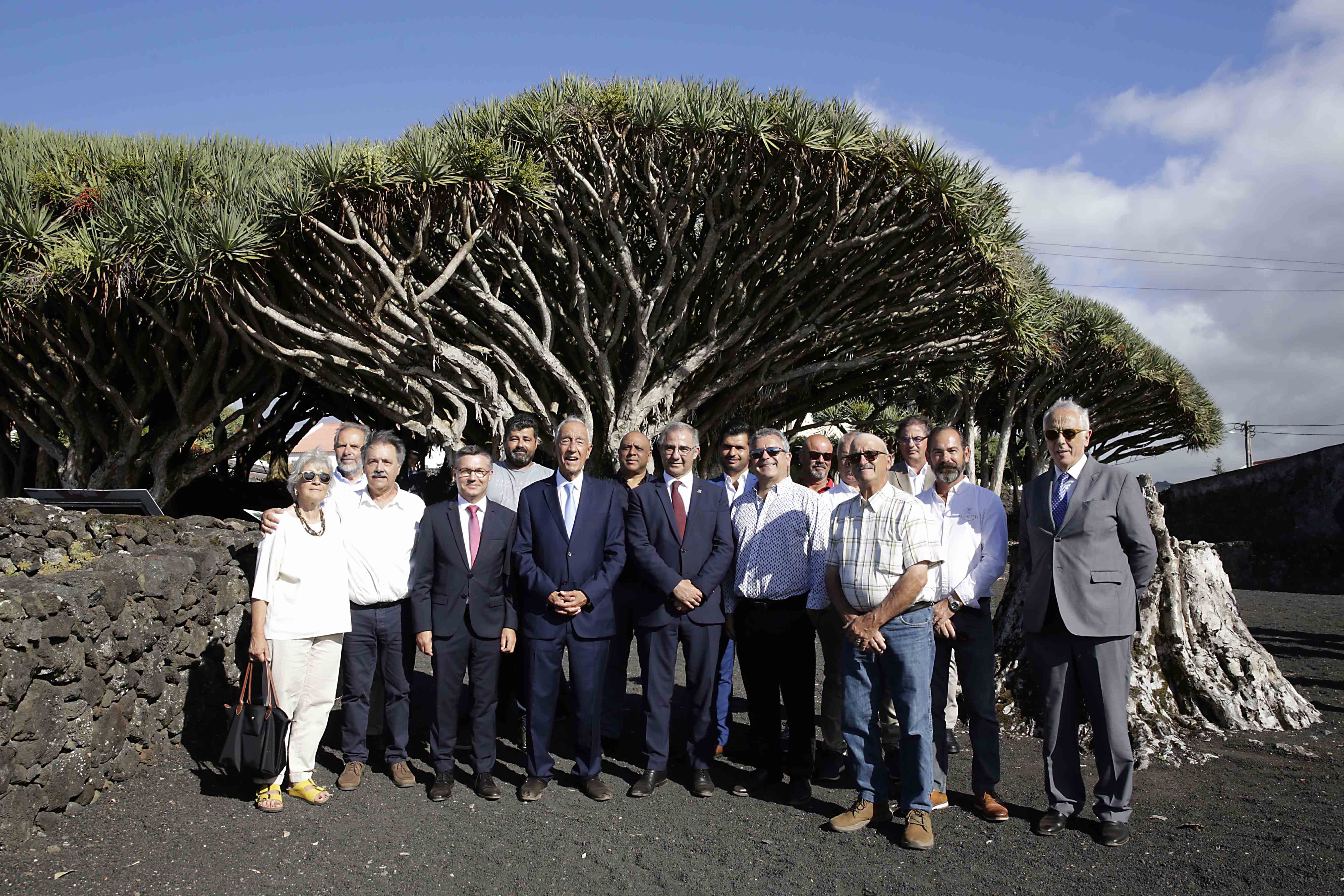 President of the Republic visits the Azores accompanied by José Manuel Bolieiro