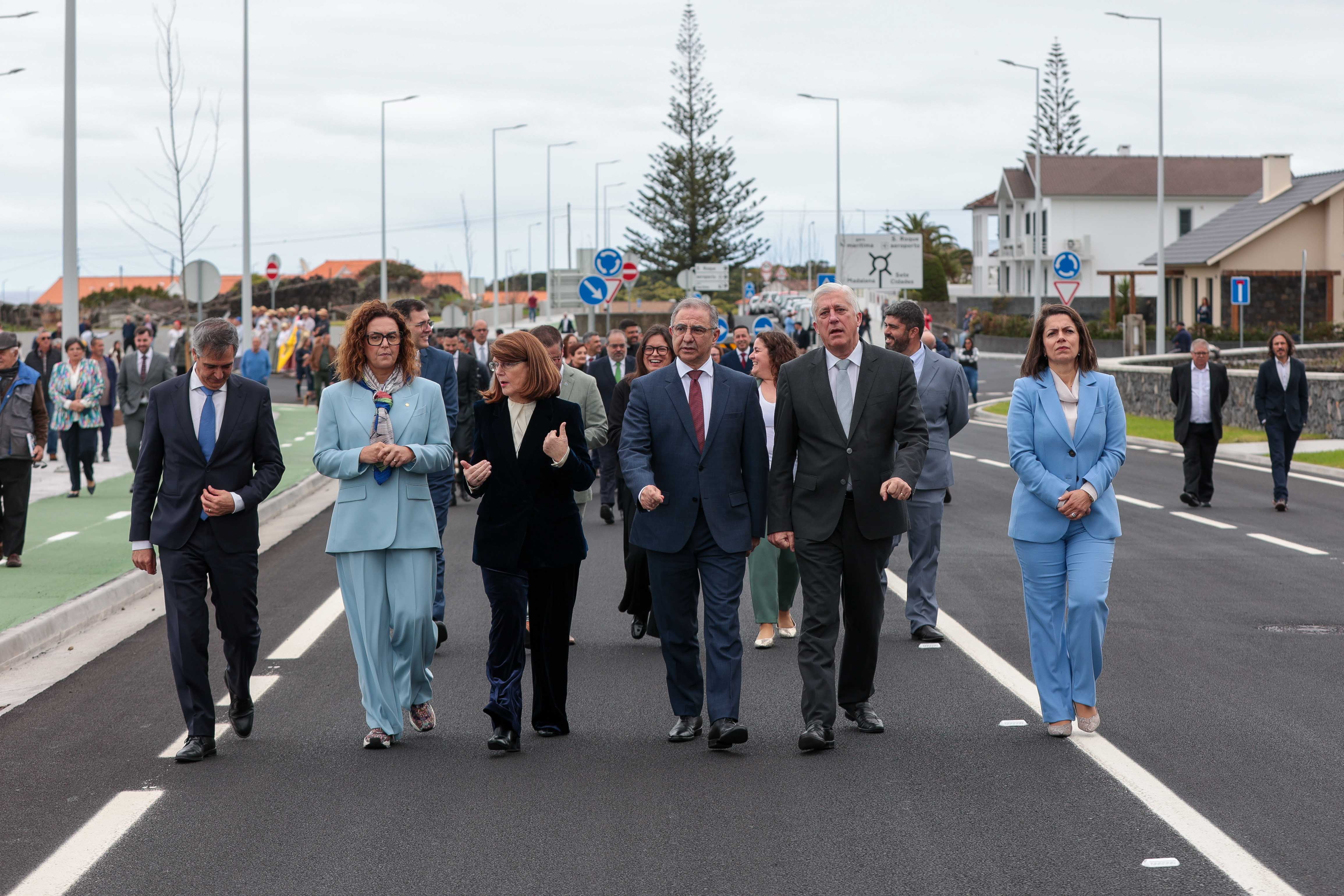 Cerimónia de inauguração da Circular à Vila da Madalena