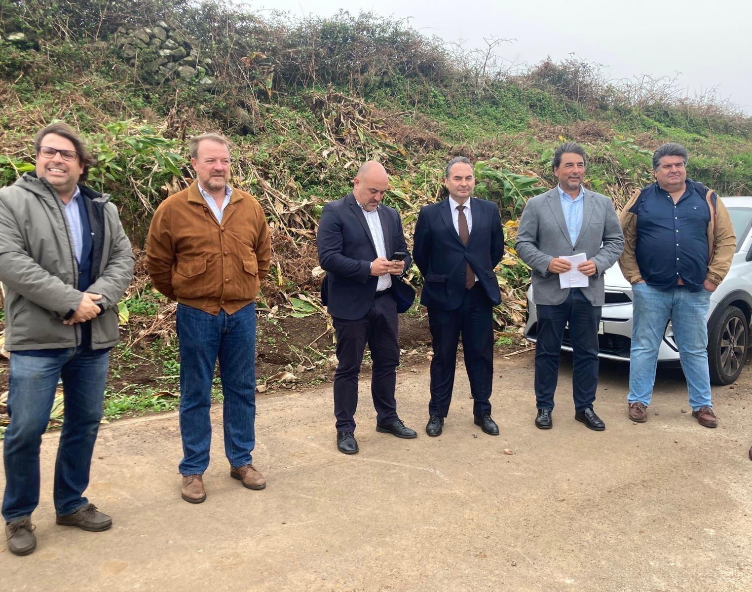 António Ventura valoriza empreitada do caminho dos picheleiros, na Graciosa