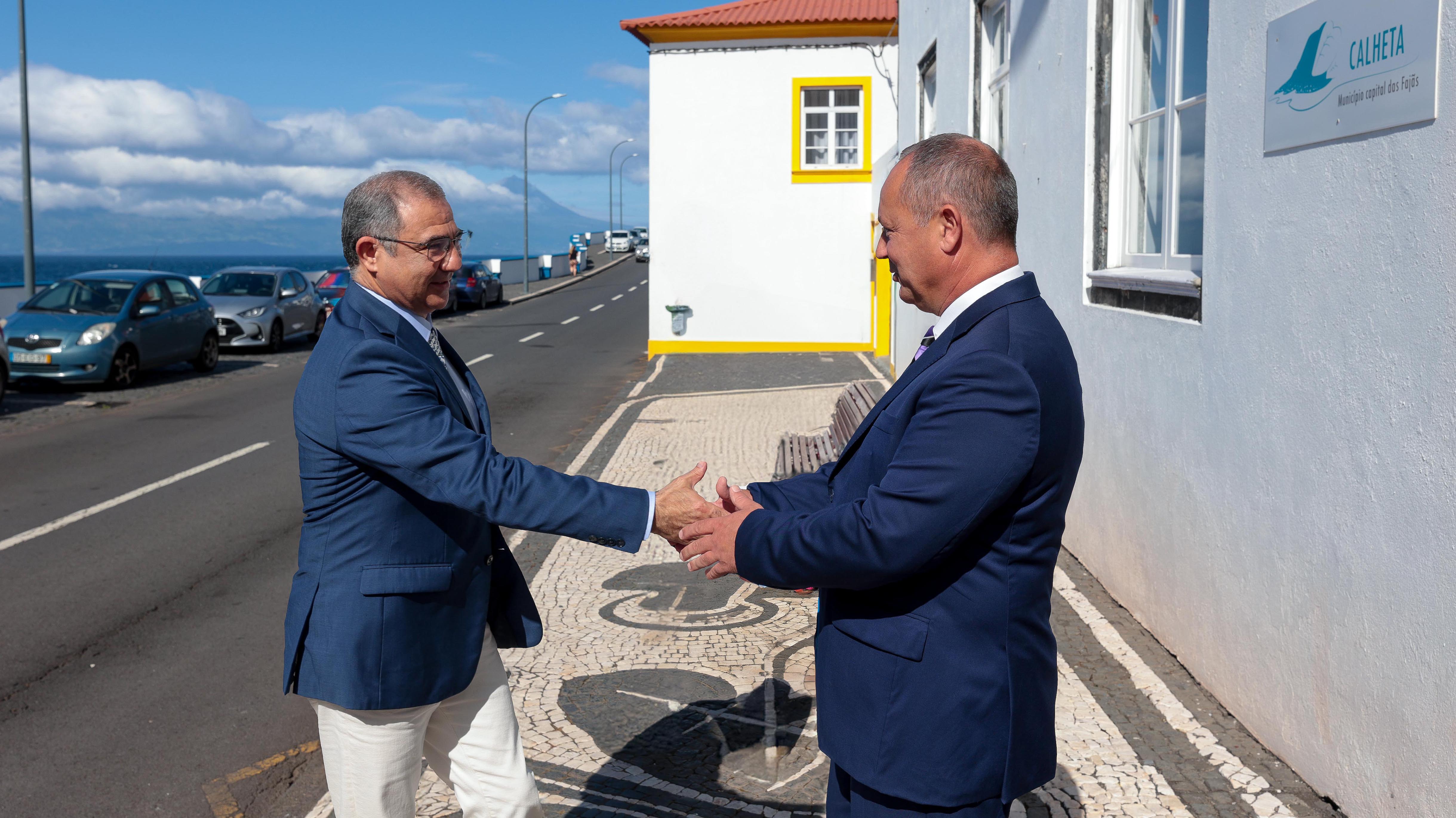 Reunião com o Presidente da Câmara Municipal da Calheta