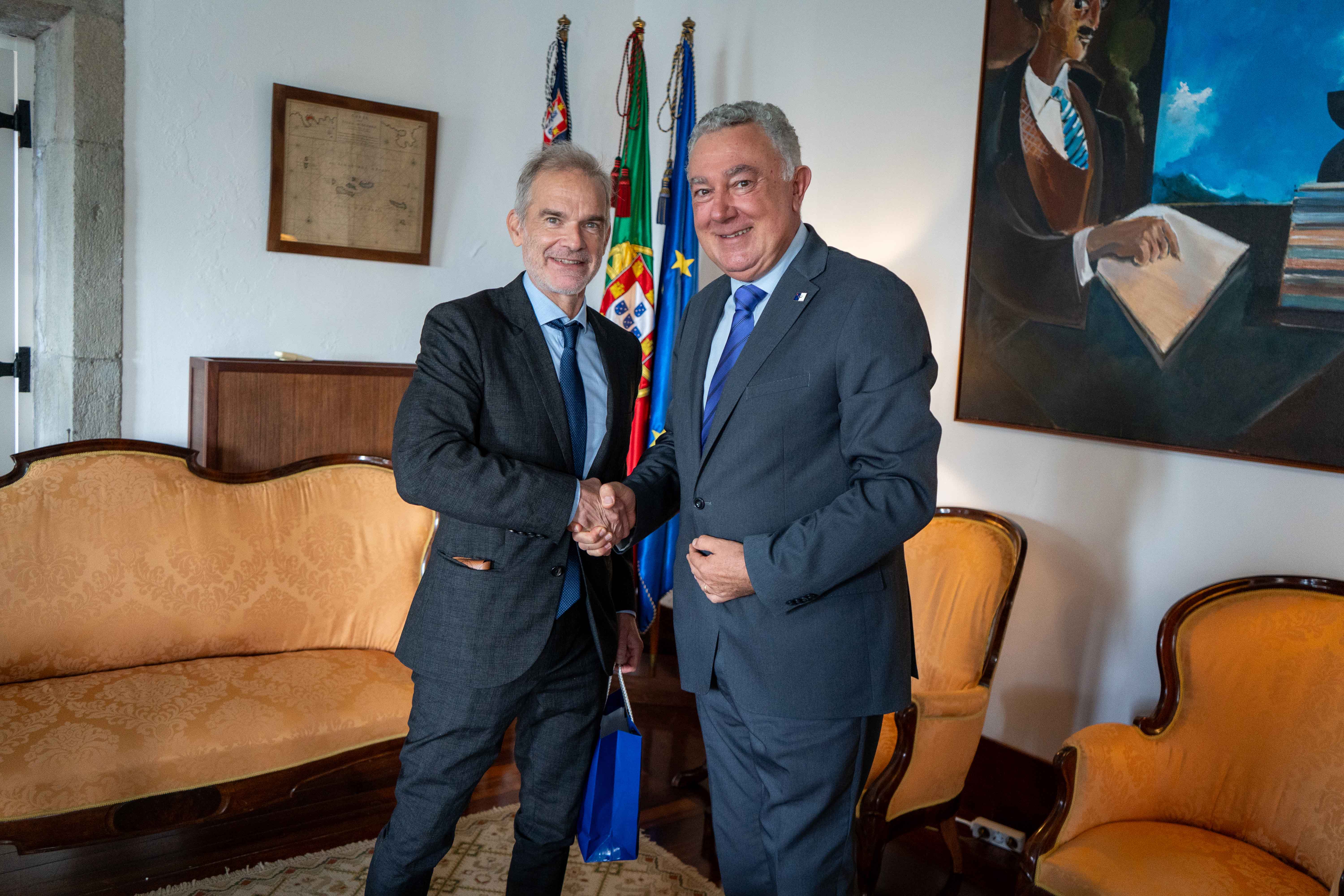 Audiência ao Embaixador da Dinamarca, Lars Steen Nielsen