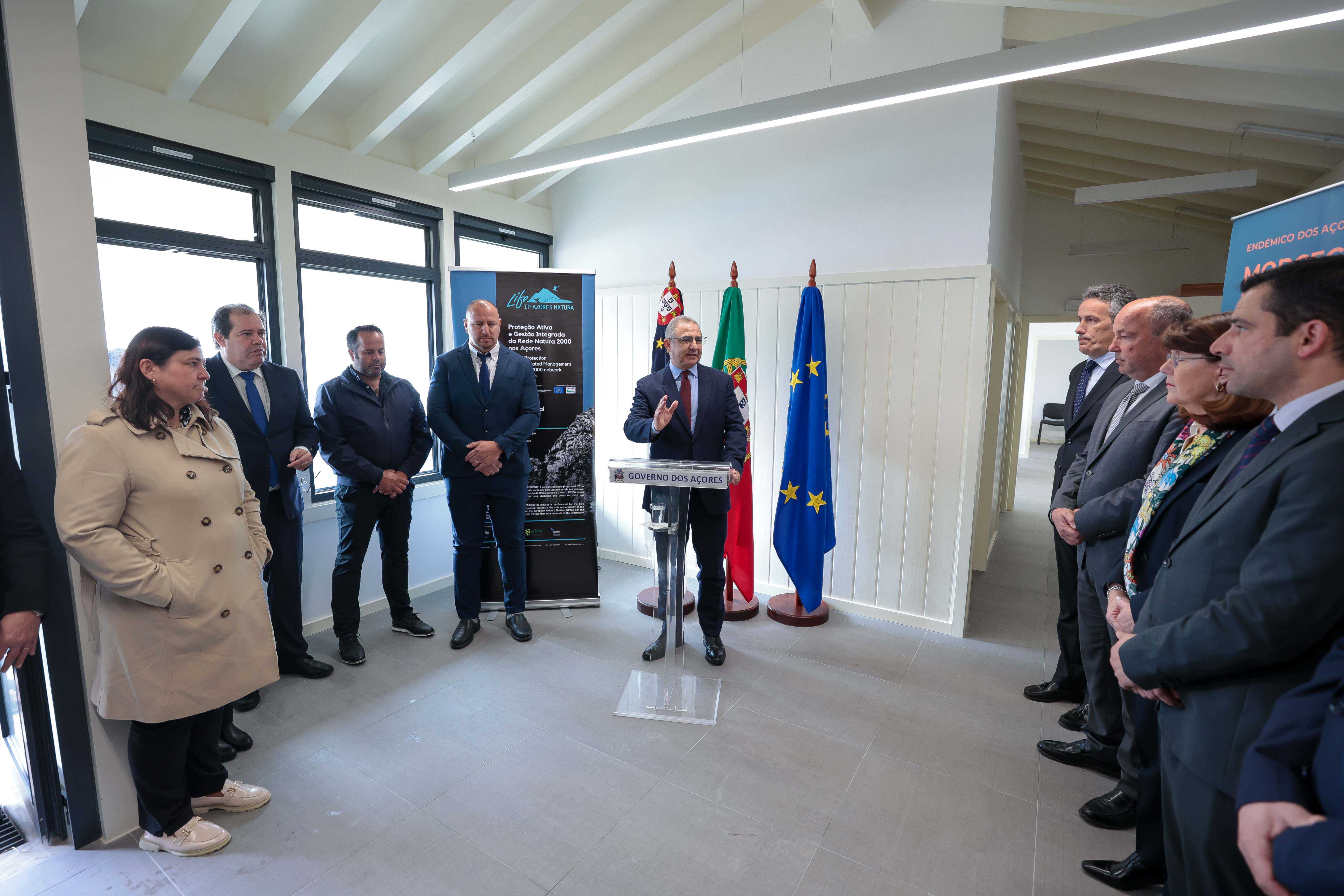 Inauguração da sede do Serviço de Ambiente e Ação Climática do Corvo