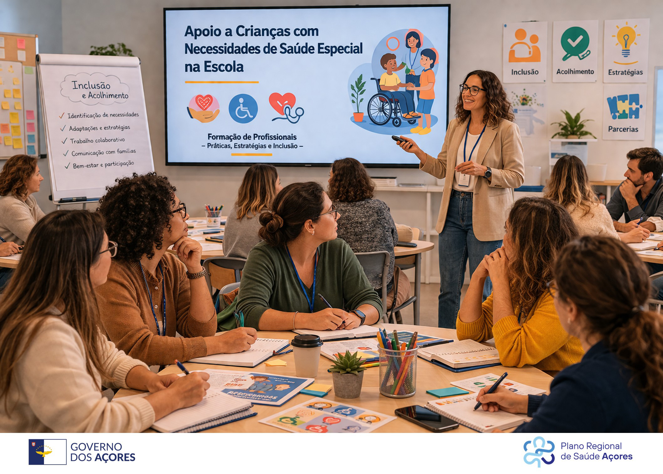 Saúde Escolar - Cartaz