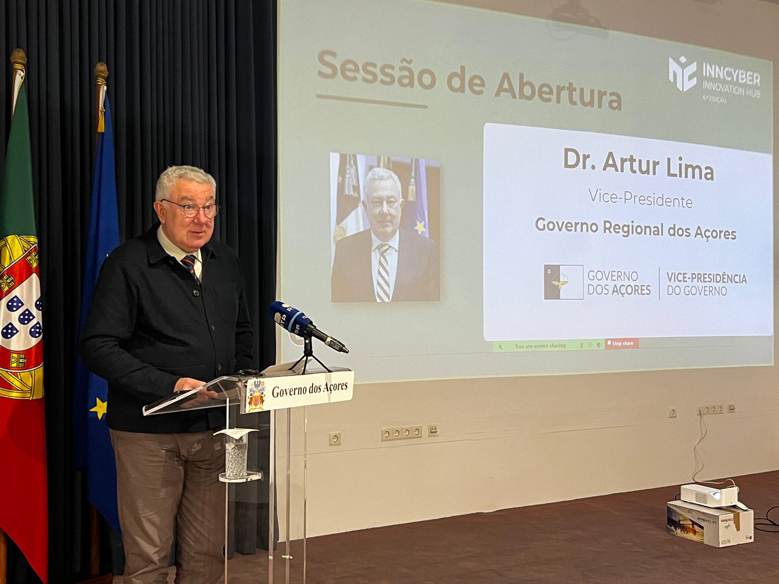 Cybersecurity is essential for digital transition in the Azores, says Artur Lima