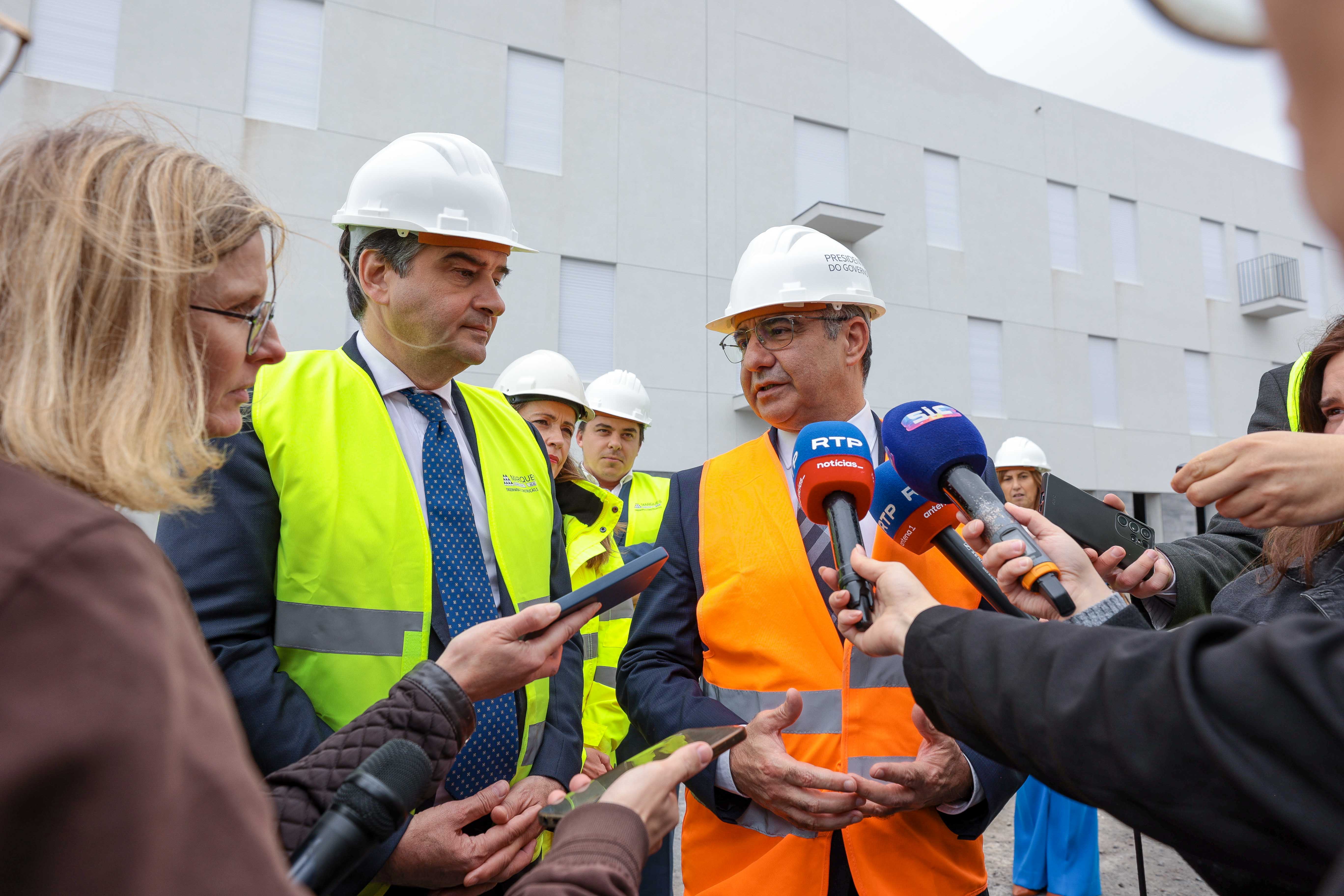 Visita a vários projetos apoiados por fundos europeus, acompanhado pelo Vice-Presidente Executivo da Comissão Europeia para a Coesão e Reformas, Raffaele Fitto