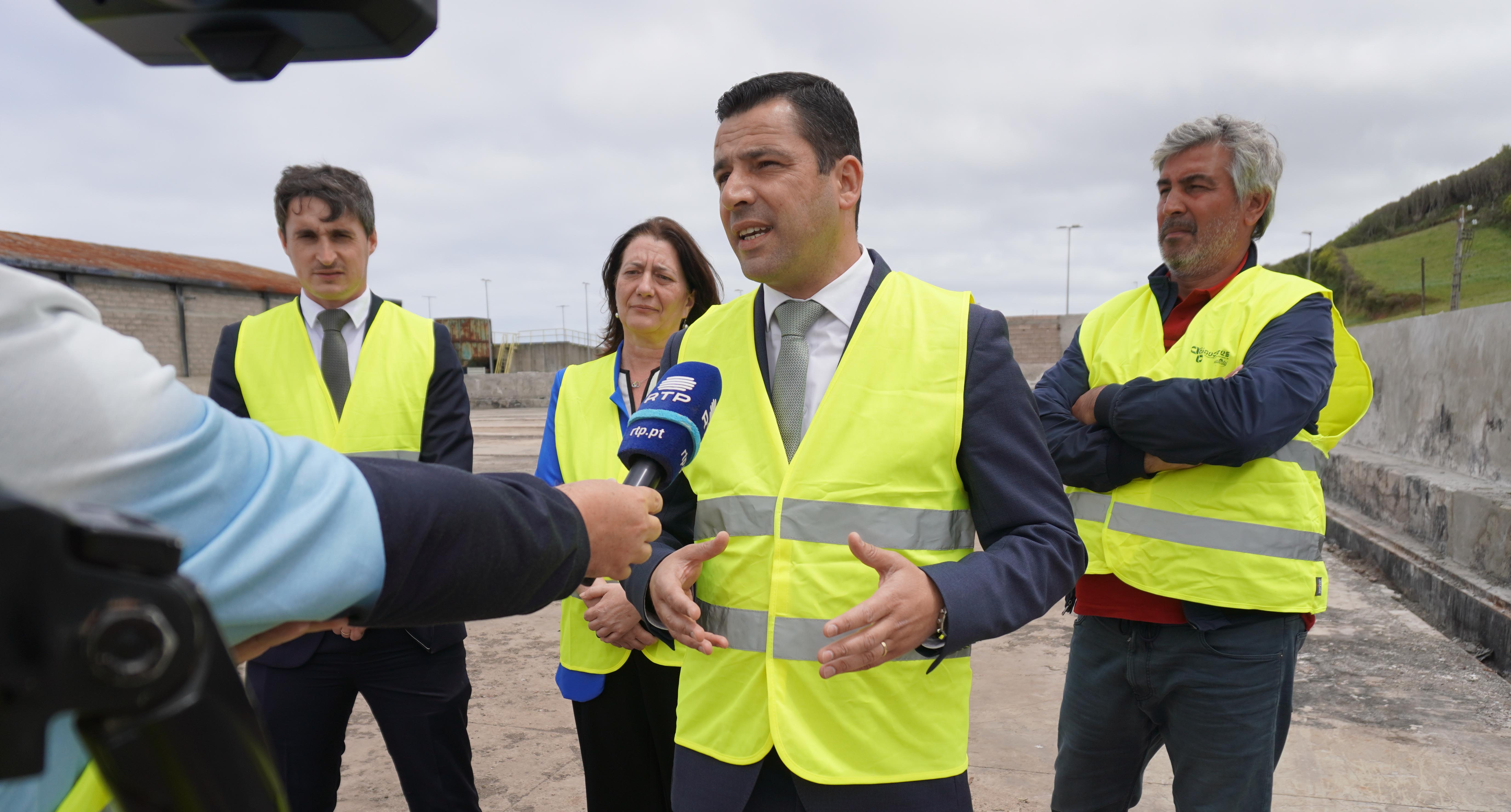 Visita ao Centro de Processamento de Resíduos (CPR) da ilha Graciosa