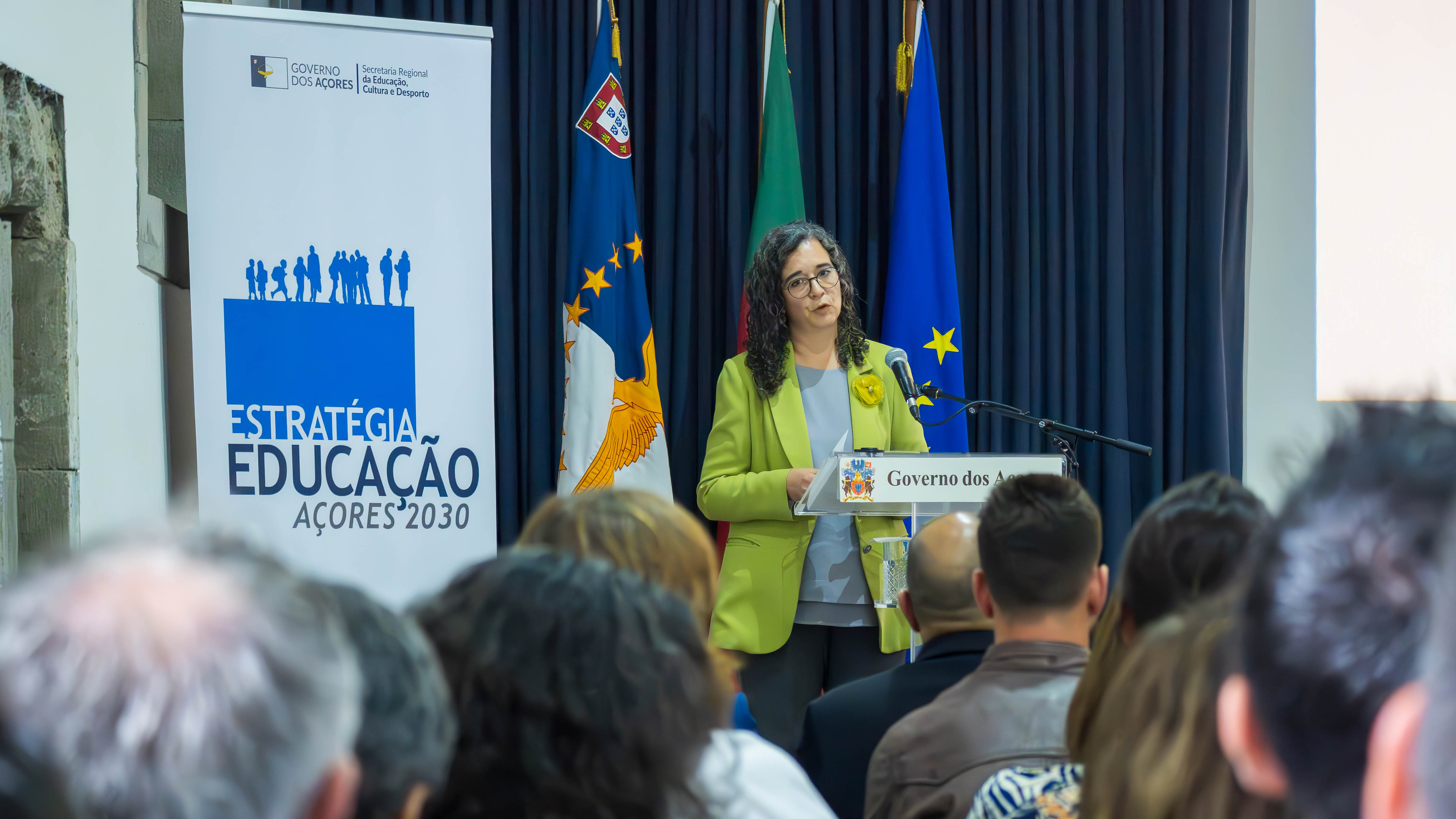 Sofia Ribeiro apresenta Estratégia da Educação para aproximar os Açores do país até 2030