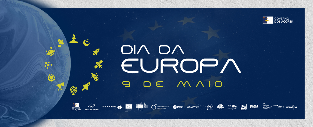 Dia da Europa na ilha de Santa Maria - Cartaz