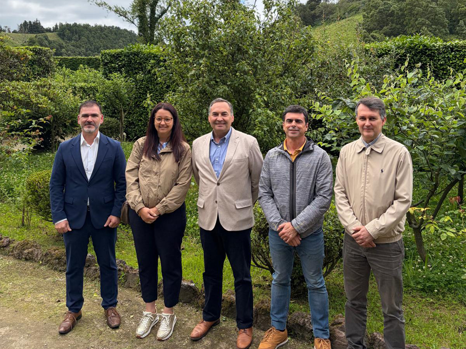 Visita ao Centro Experimental da Lagoa Seca, nas Furnas
