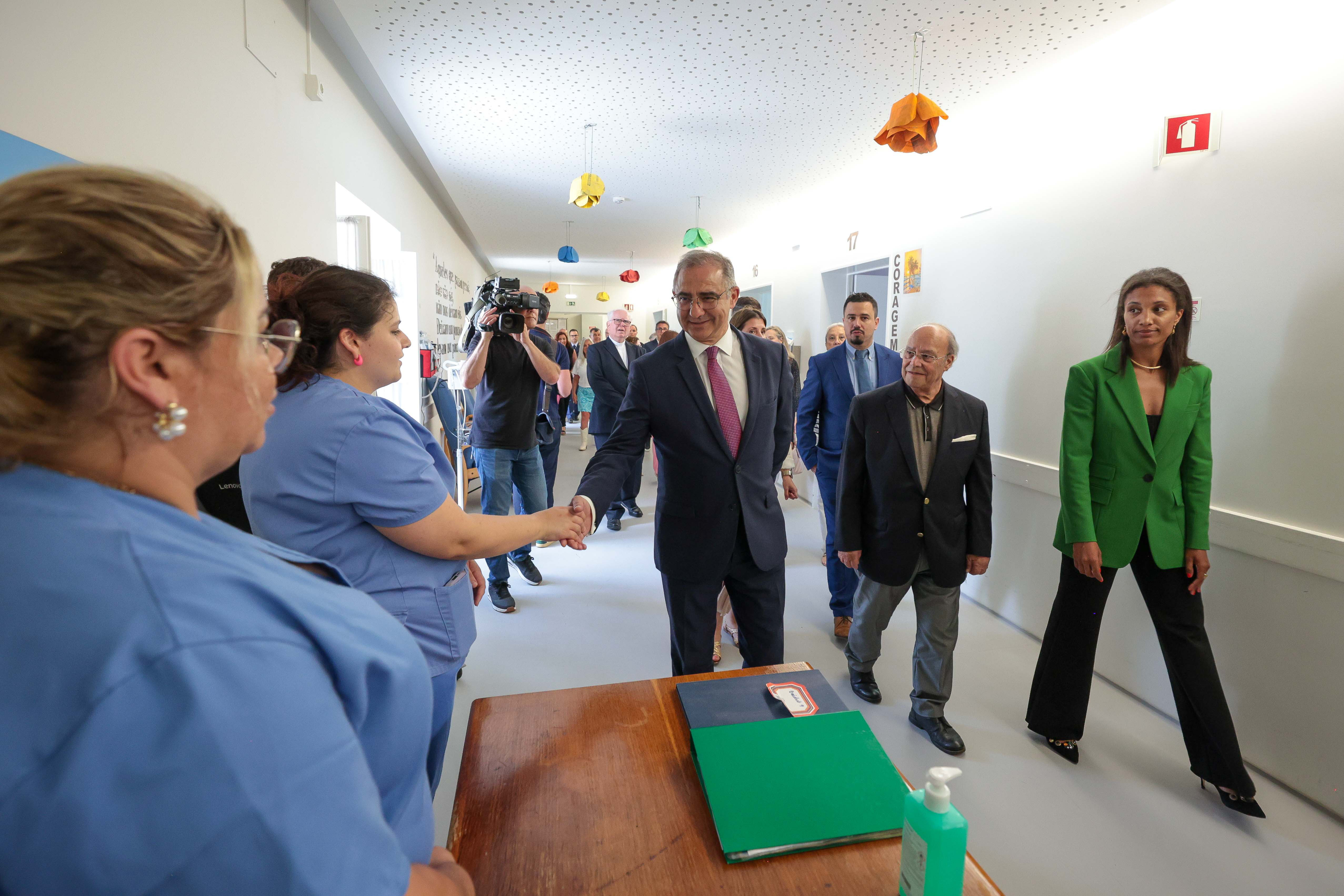 Visita à obra de reestruturação e ampliação dos Cuidados Continuados Integrados da Santa Casa da Misericórdia de Ponta Delgada