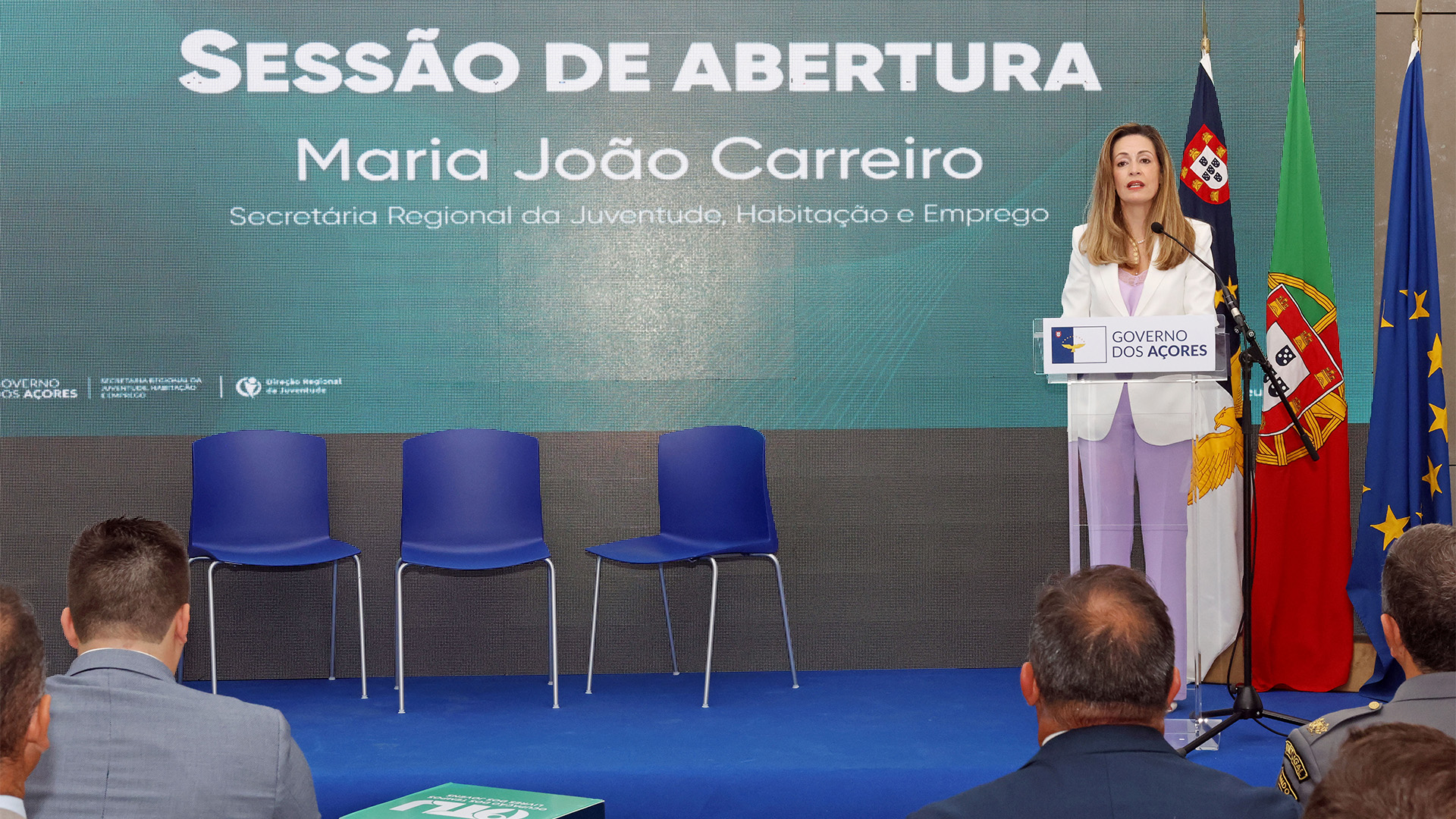 Abertura do II Seminário “DemocraciAZ – Plano Regional para a Literacia e Participação Democrática Jovem”