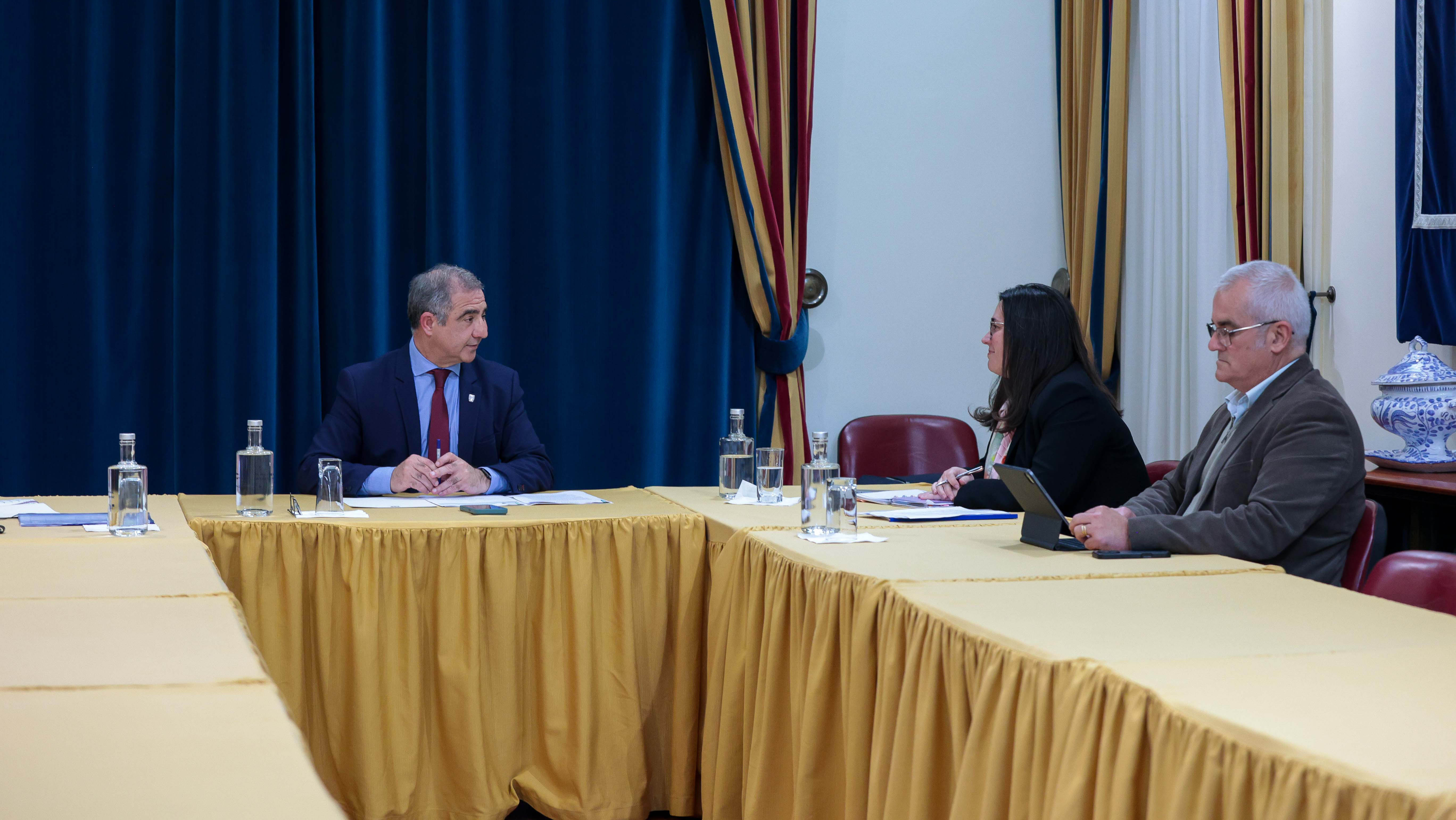 Reunião com a Mesa do Conselho de Ilha do Faial