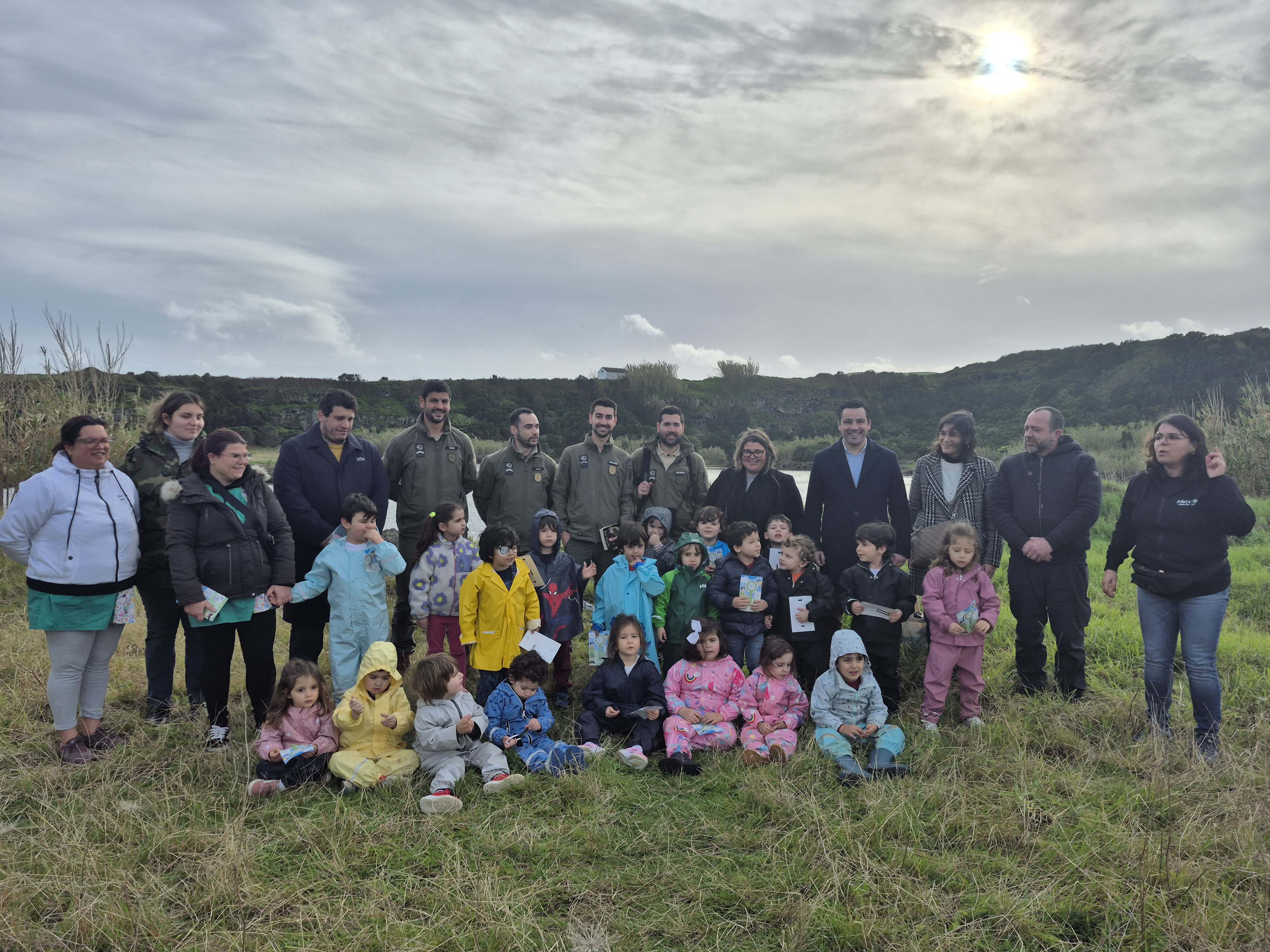 Ação de sensibilização ambiental, no âmbito das comemorações do Dia Nacional do Vigilante da Natureza
