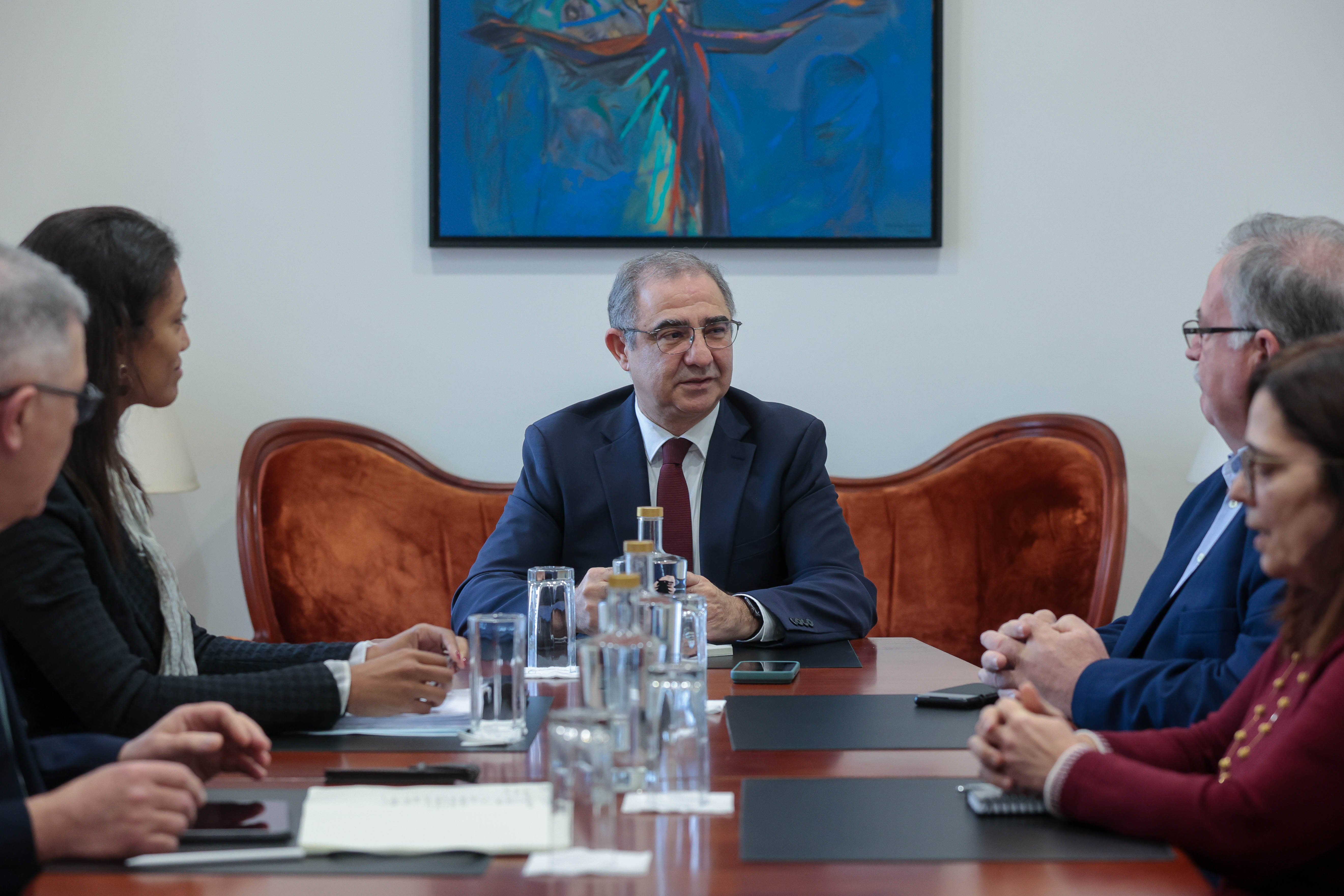 Reunião com a Mesa do Conselho de Ilha de São Miguel