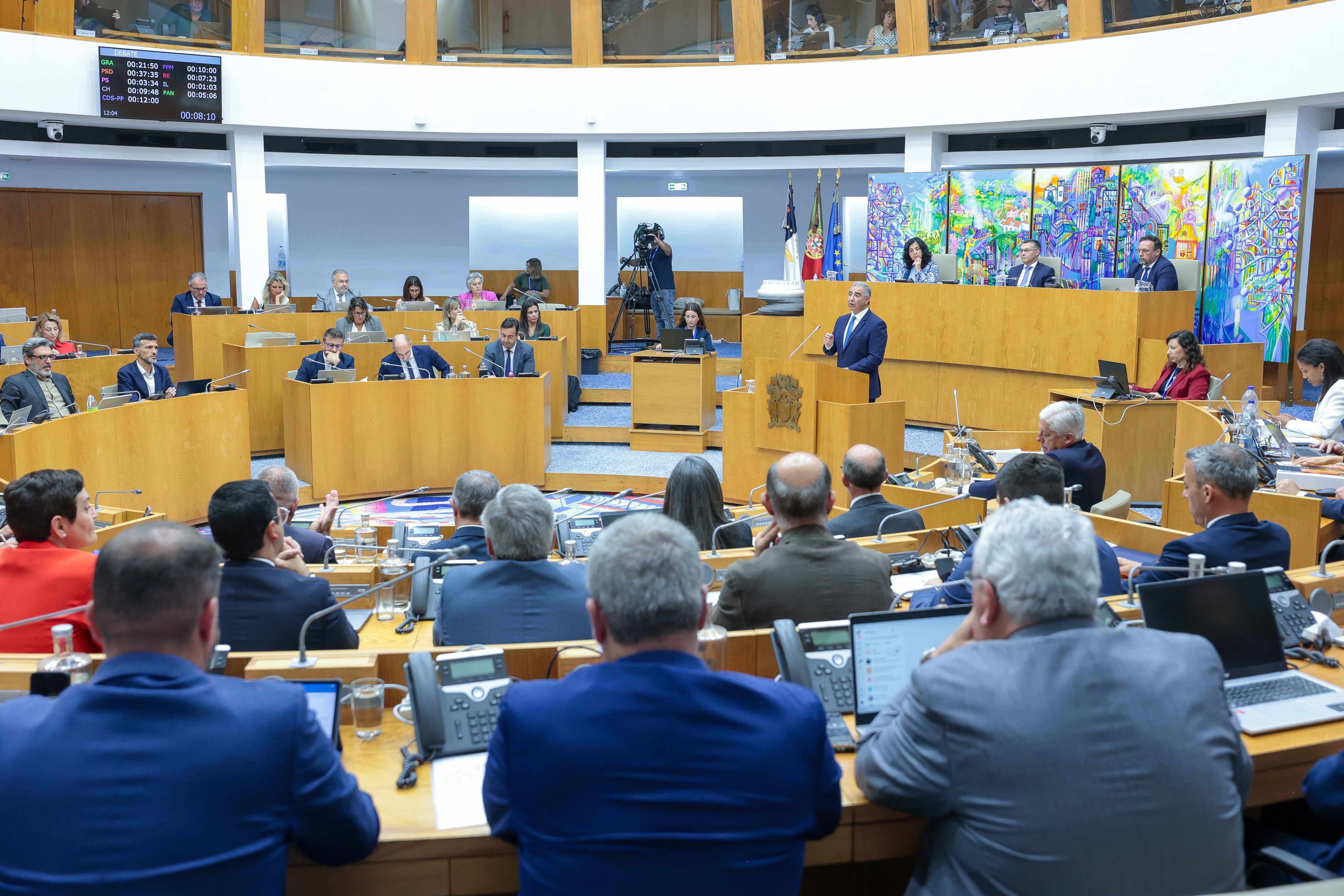 Declarações no plenário da ALRAA