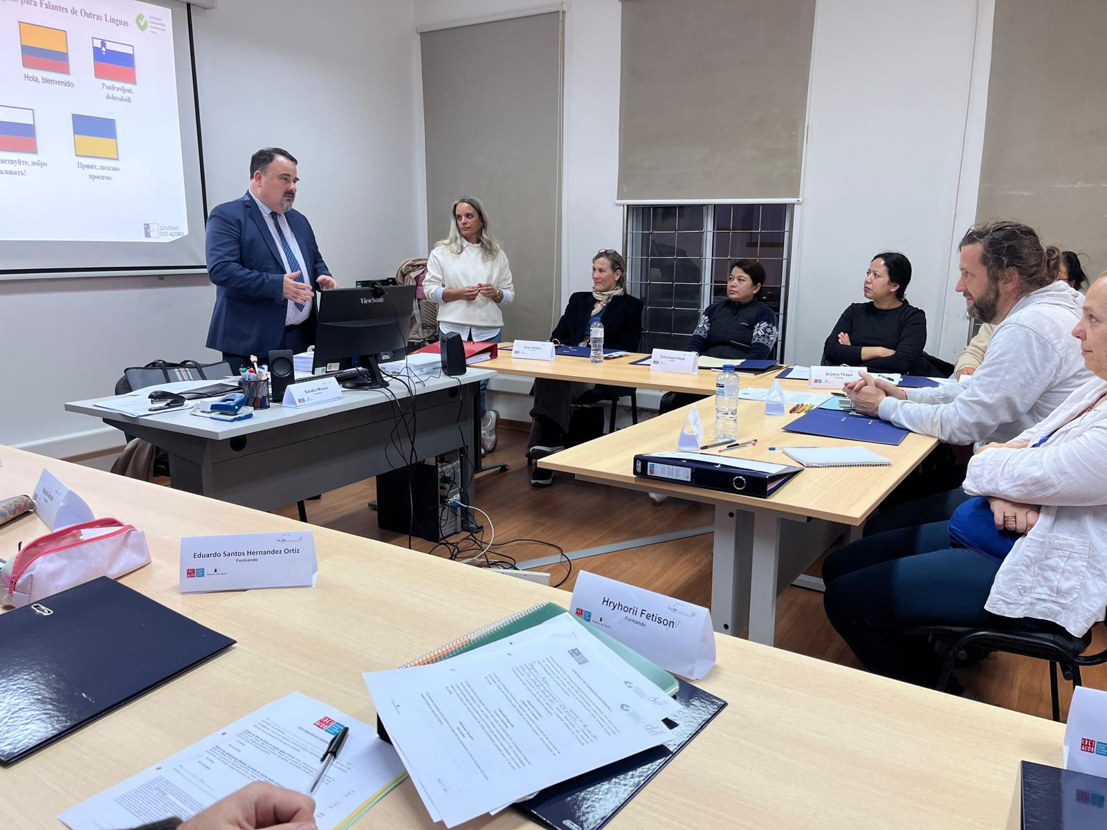 Sessão de abertura da 14.ª edição dos Cursos de Português para Falantes de Outras Línguas