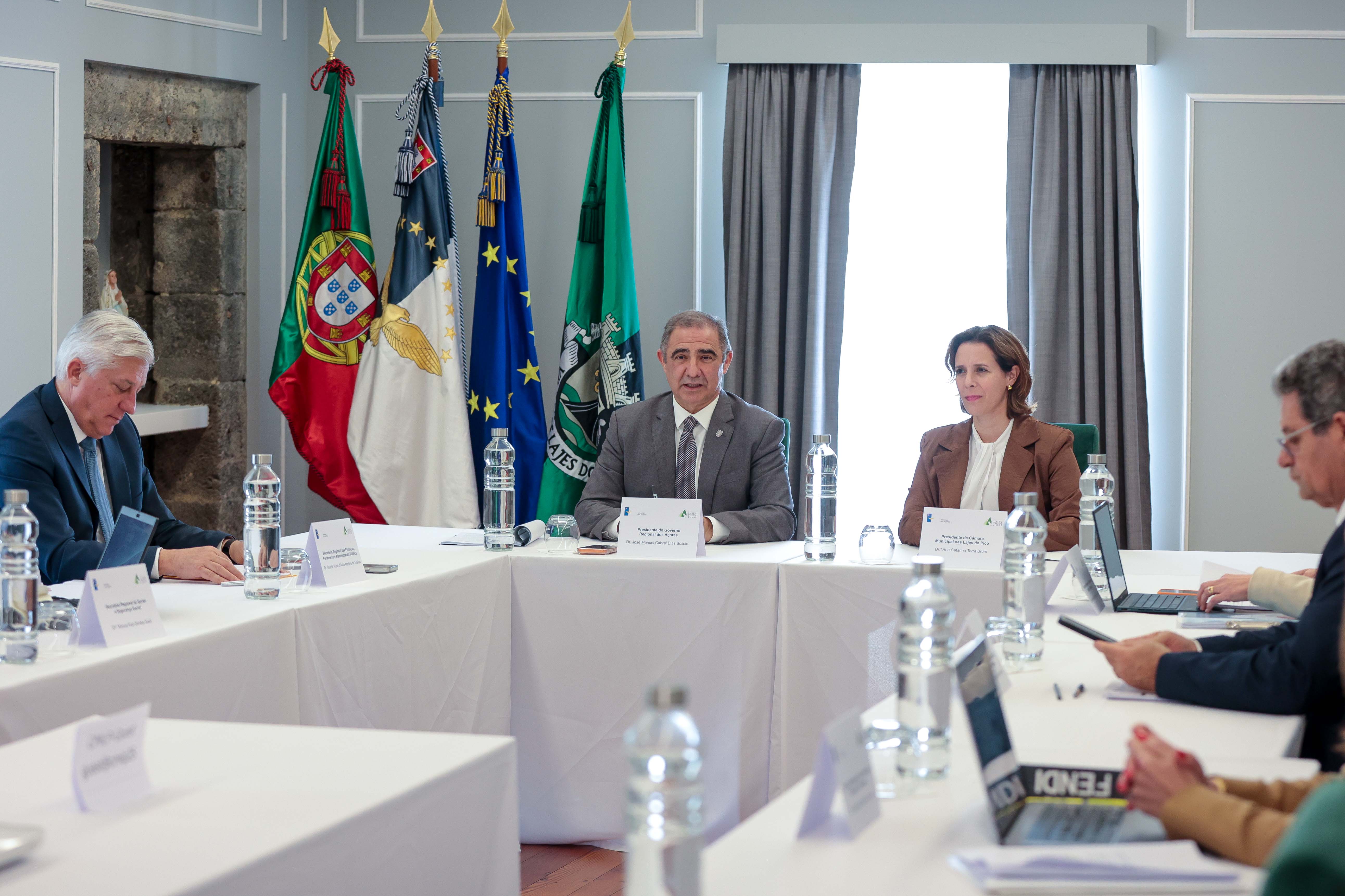 Visita estatutária ao Pico 