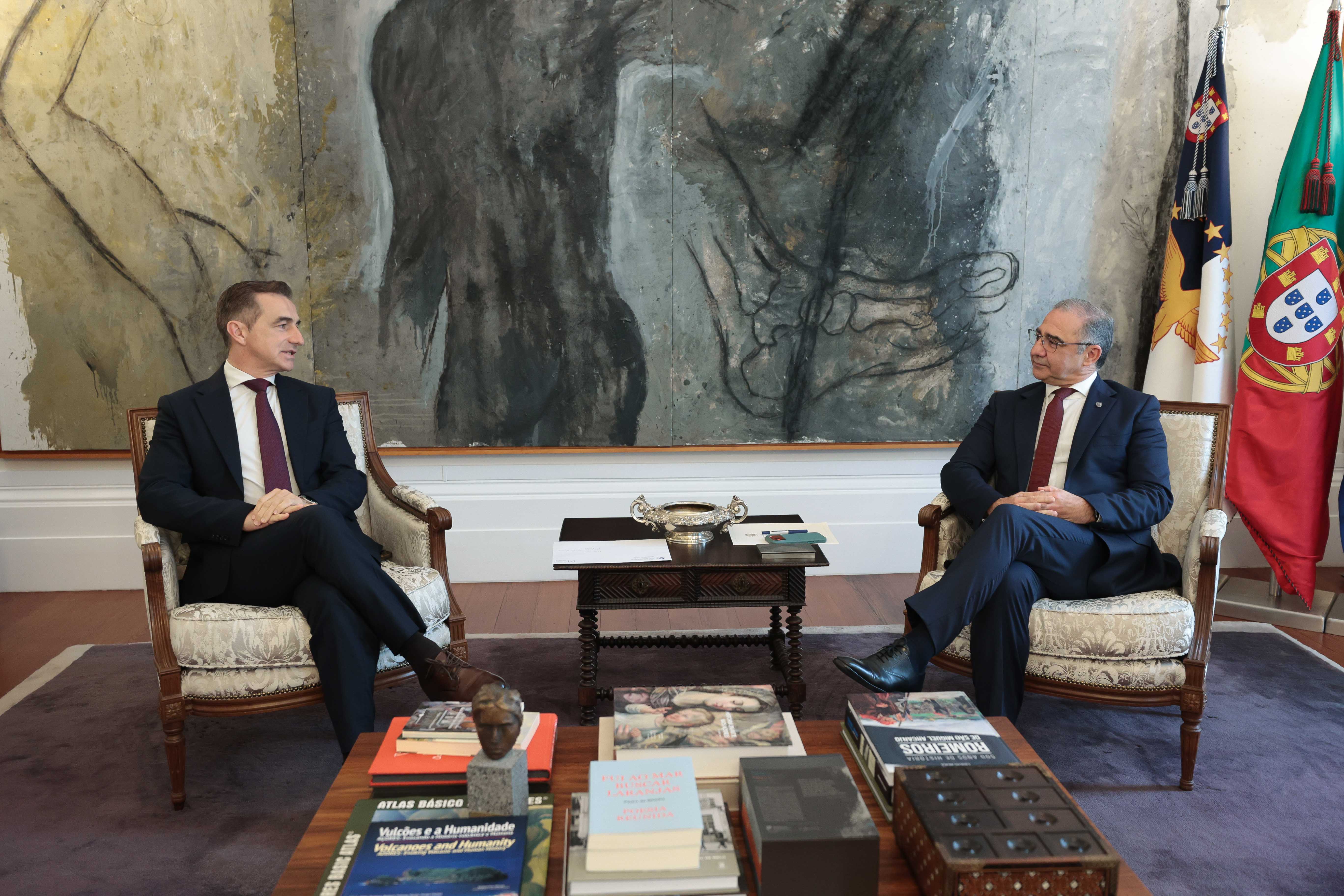 Reunião com a Associação de Municípios da Região Autónoma dos Açores (AMRAA)