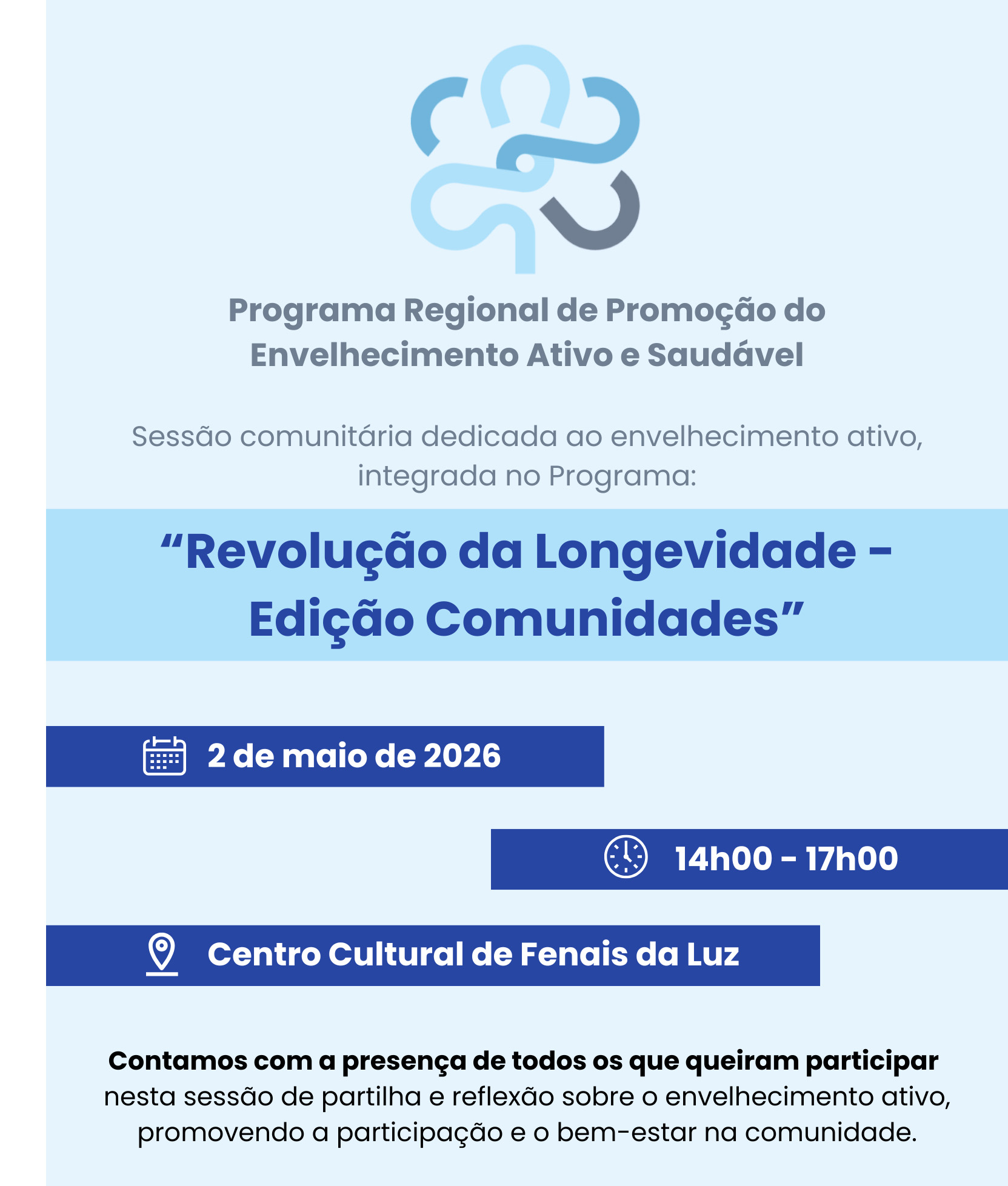 “Longevity Revolution – Community Edition” programme kicks off in Fenais da Luz