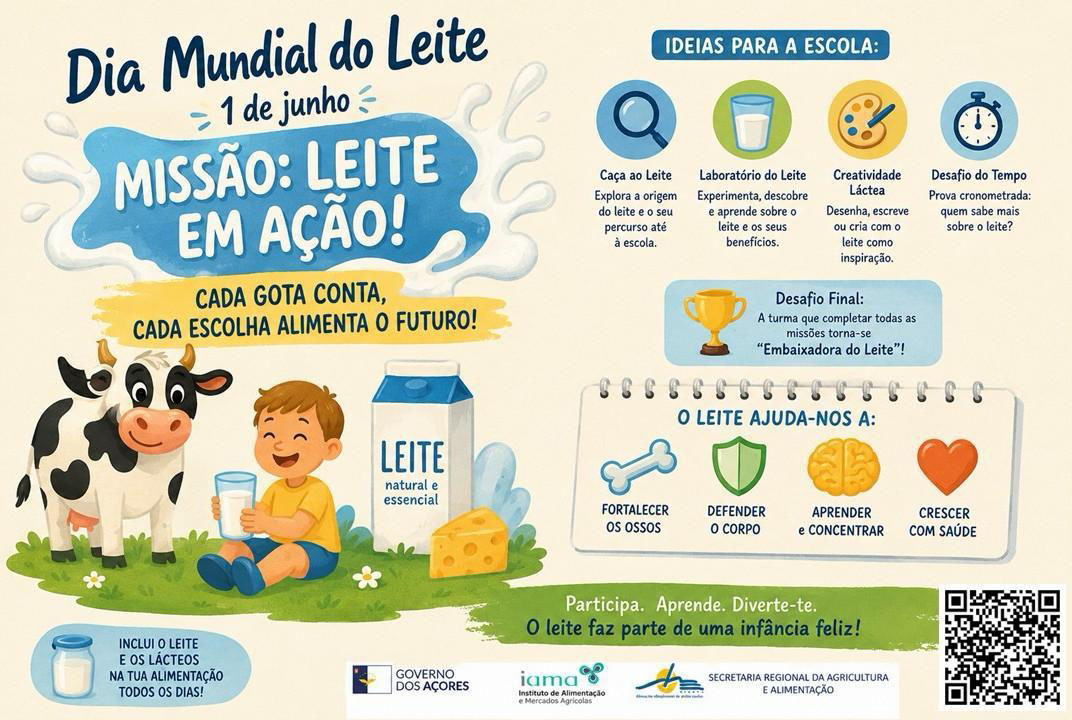  Dia Mundial do Leite e do Dia Mundial da Criança