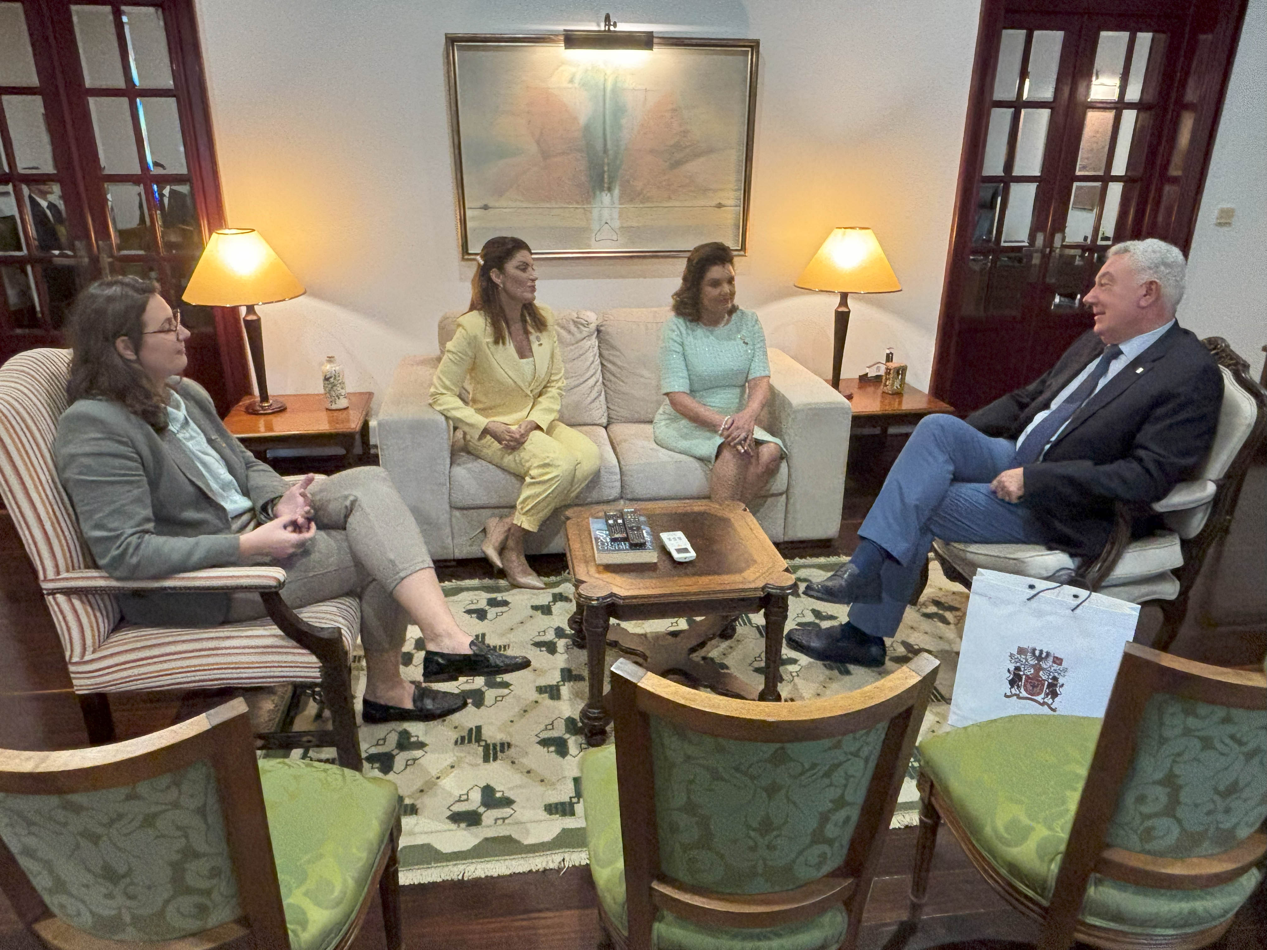 Vice-President of the Government received in audience Vice-Governor of Santa Catarina