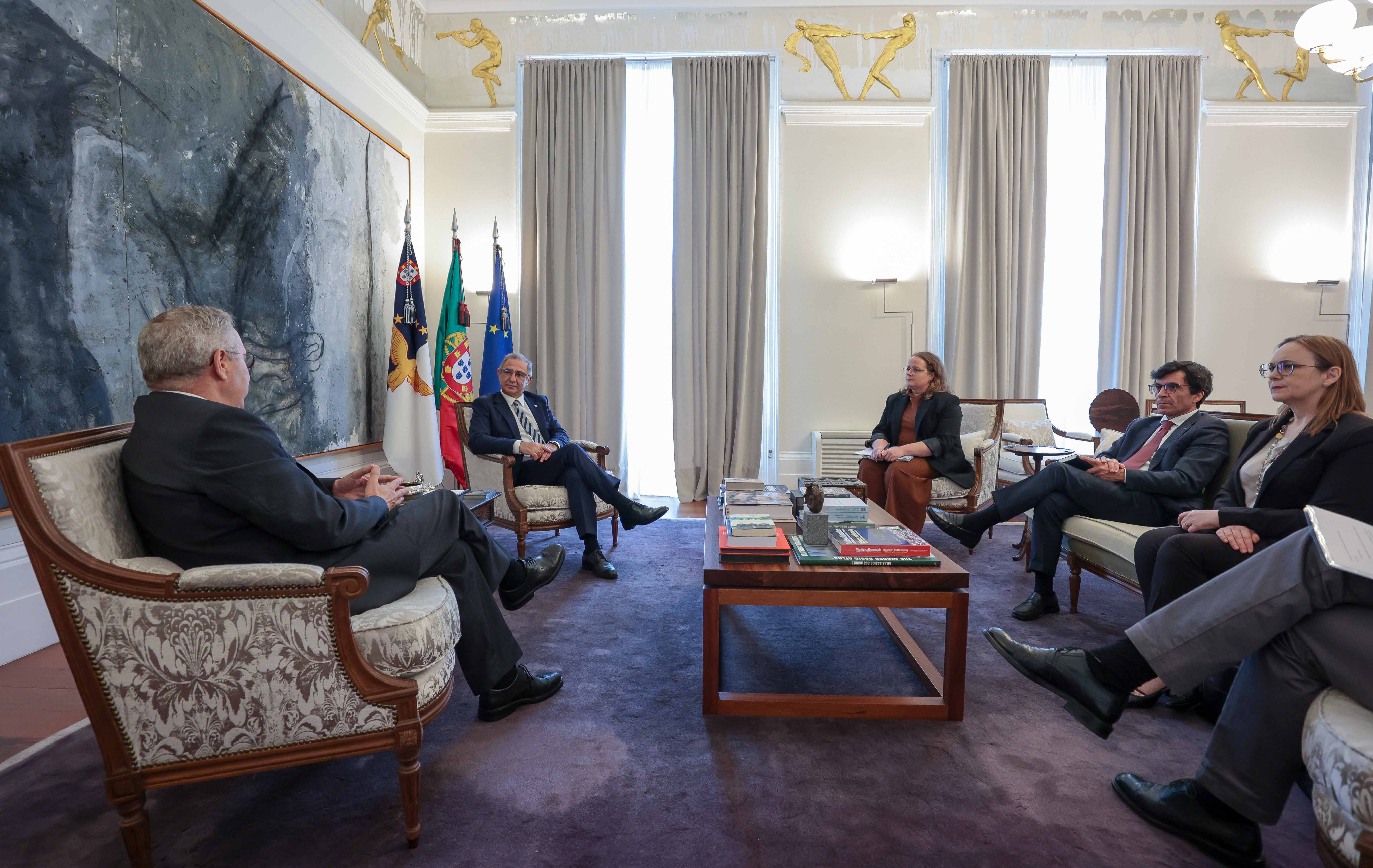 Audiência ao novo Conselho de Administração do Mecanismo Nacional Anticorrupção - MENAC