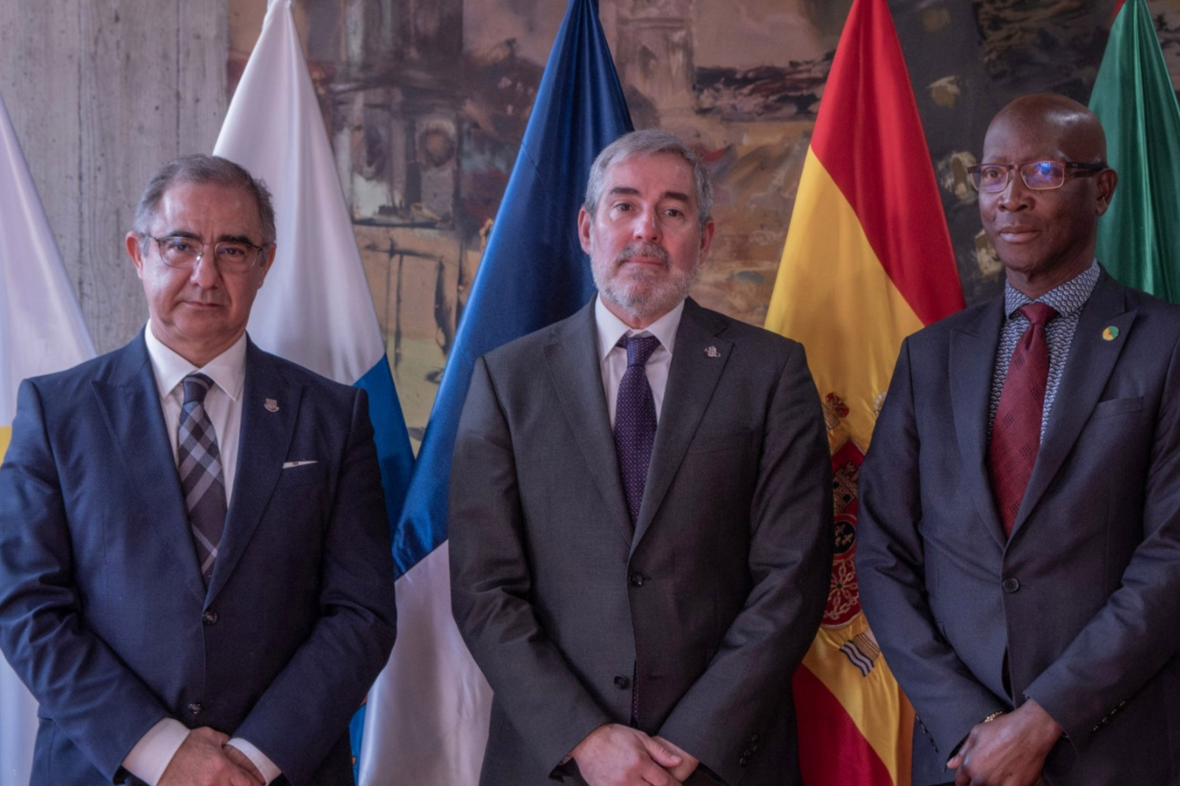 Assinatura da “Declaração das Canárias”, um documento conjunto das Regiões Ultraperiféricas (RUP) da União Europeia