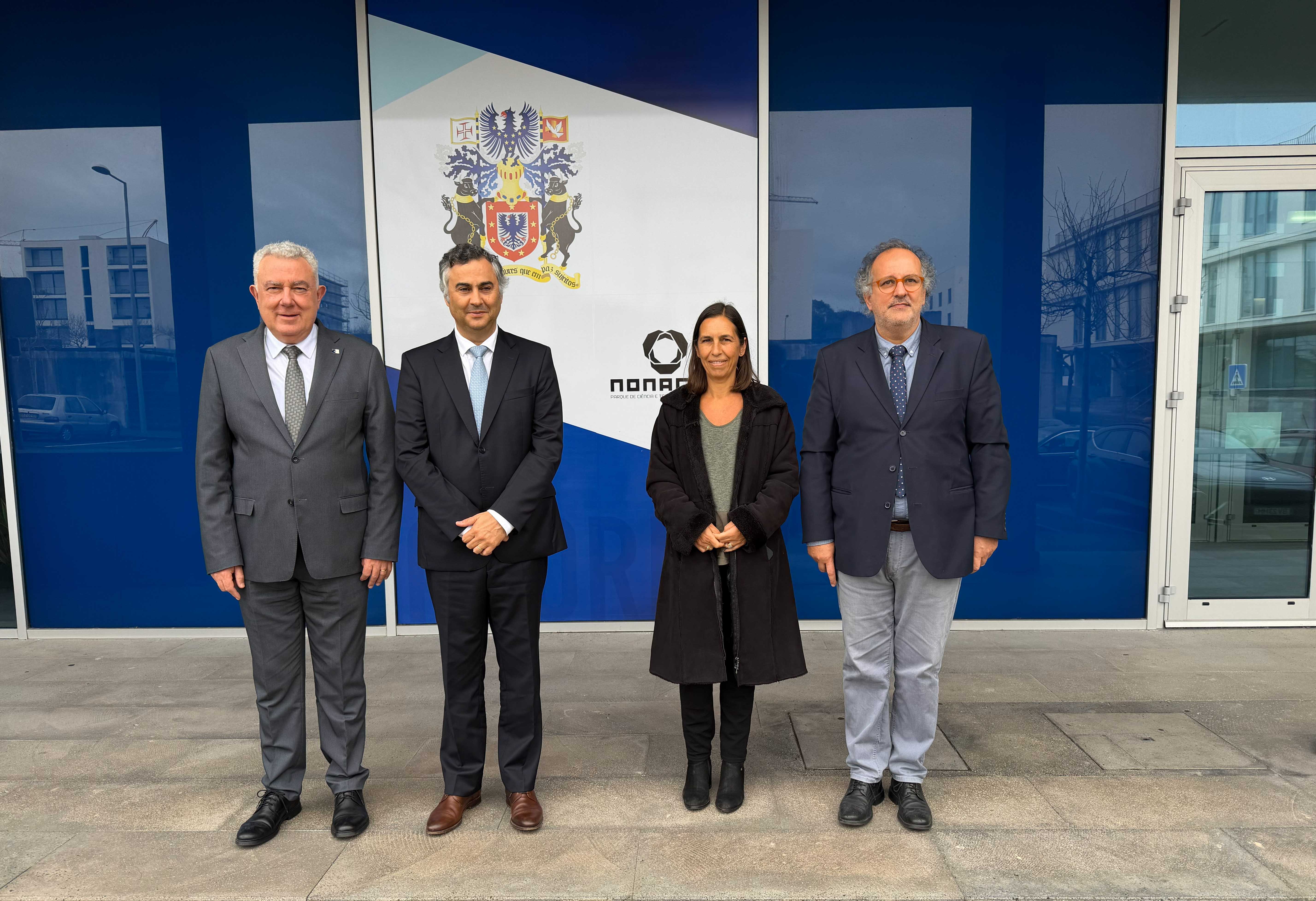 Encontro com o Ministro da Educação, Ciência e Inovação, Fernando Alexandre e a Secretária de Estado da Ciência e Inovação, Helena Canhão