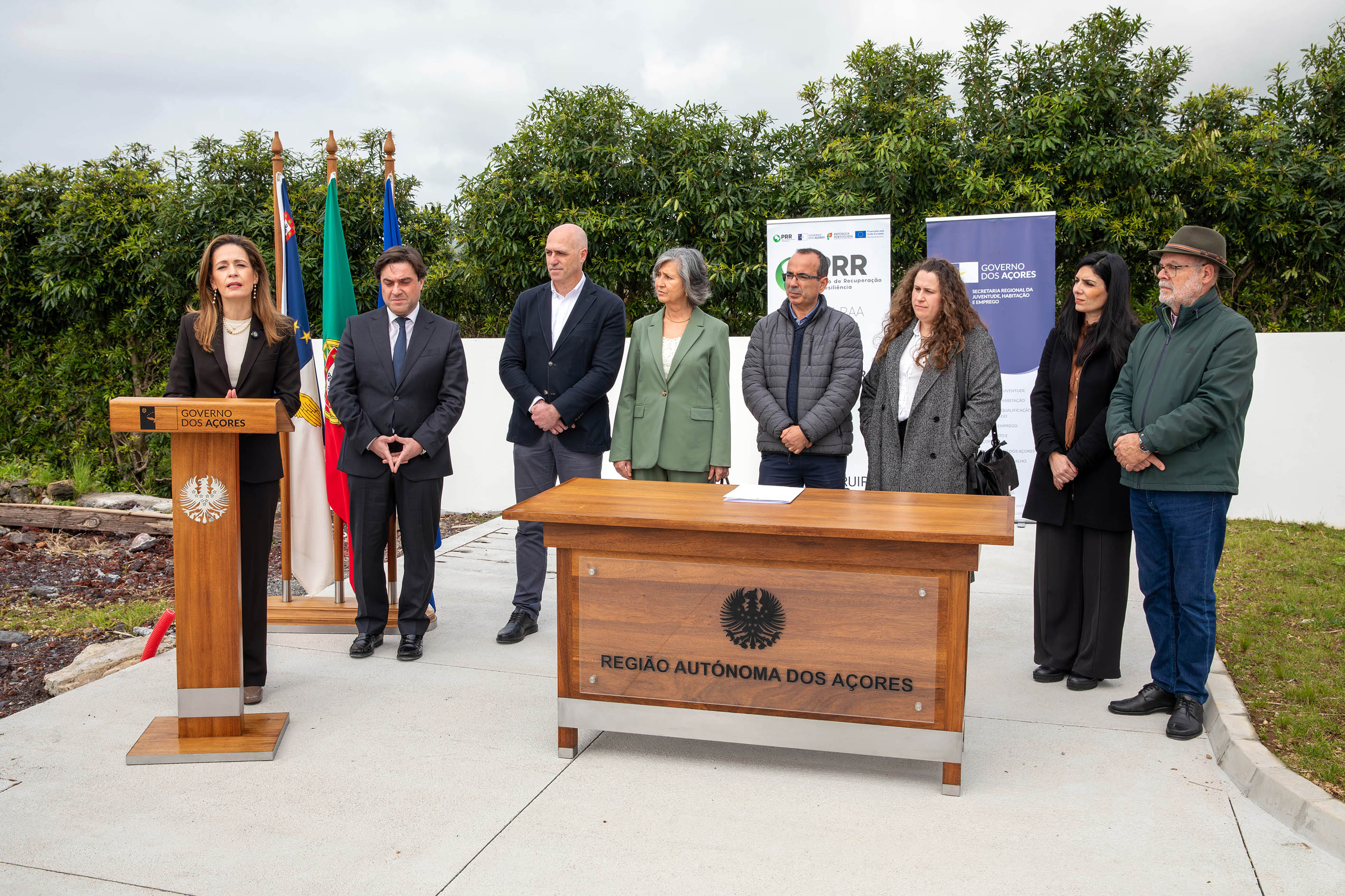 Visita às obras do Loteamento da Galega