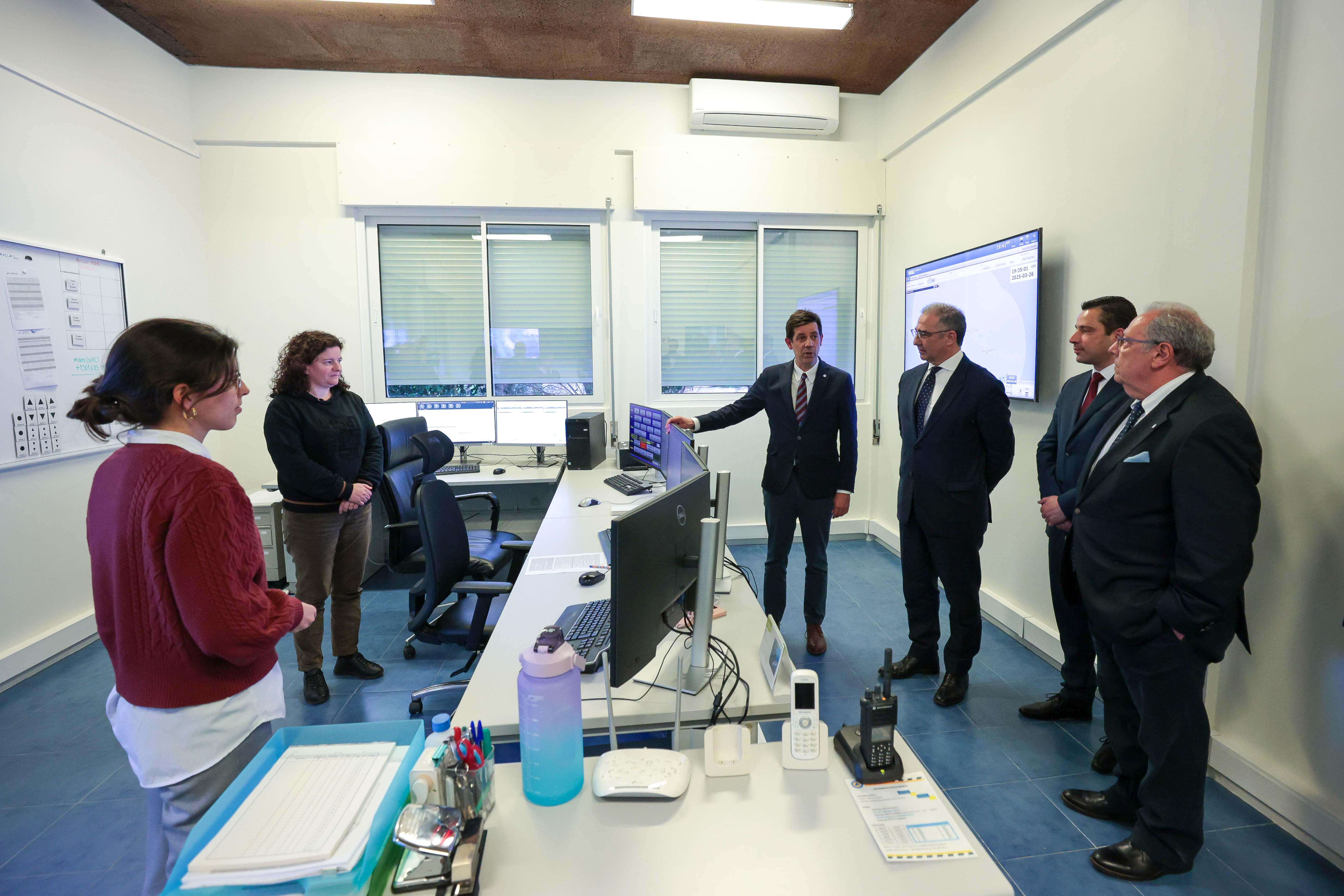 Cerimónia de reabertura da modernização da delegação regional do Instituto Português do Mar e da Atmosfera (IPMA) em Ponta Delgada