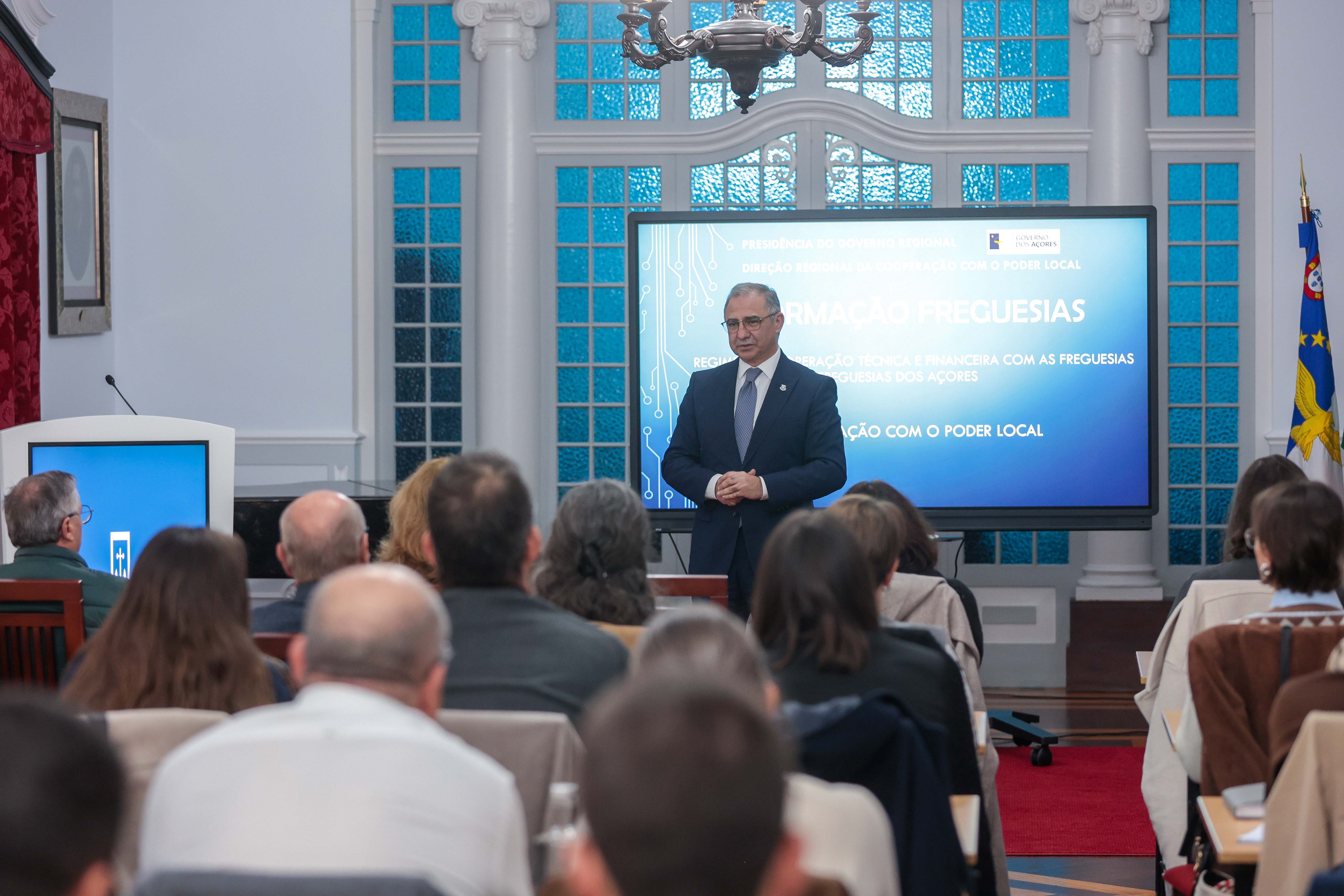 Sessão de abertura da formação “Freguesias 2026”
