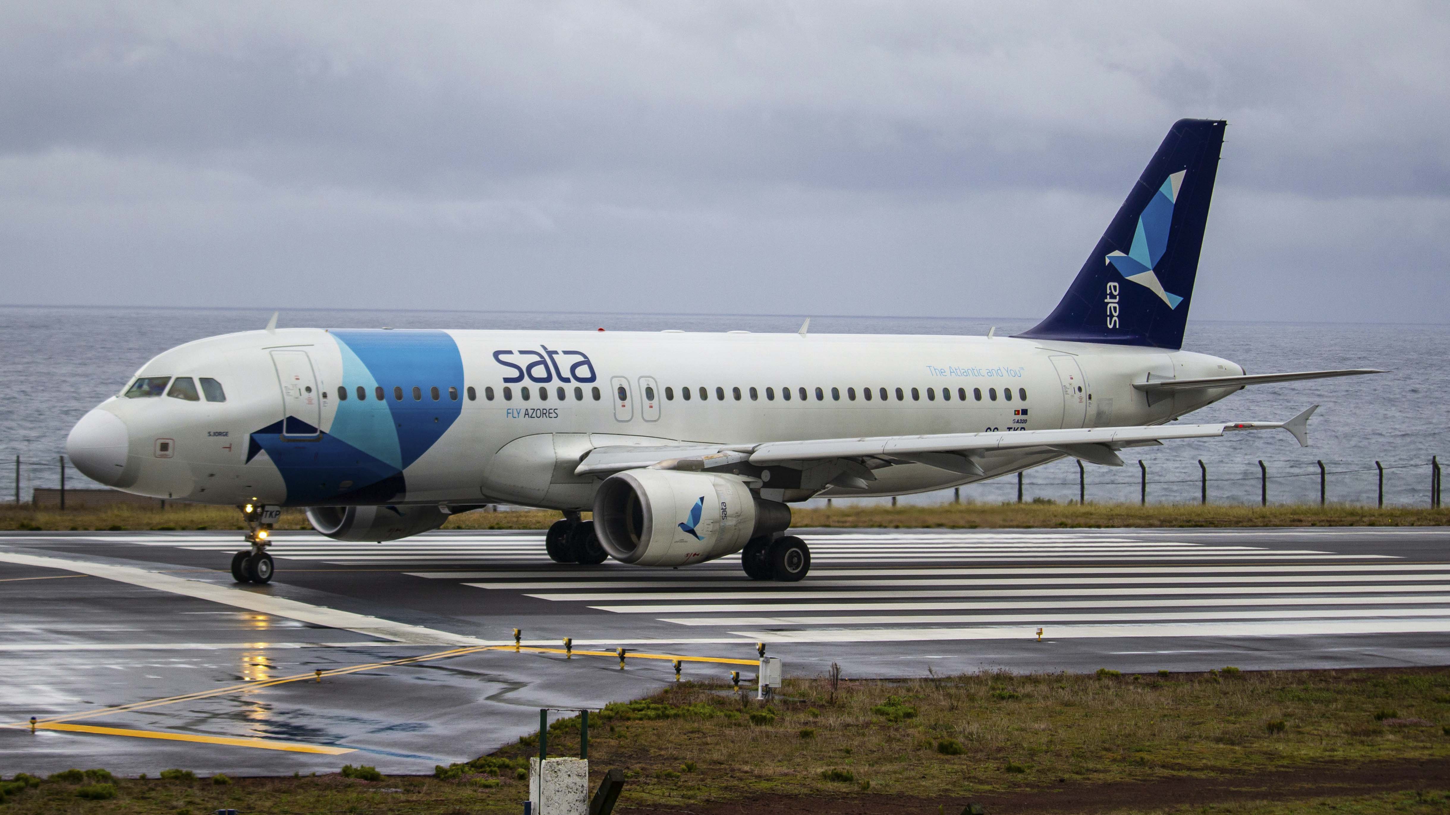 Avião Sata internacional