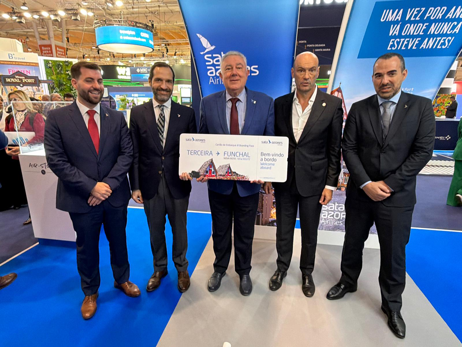 Lançamento da nova rota Terceira - Funchal